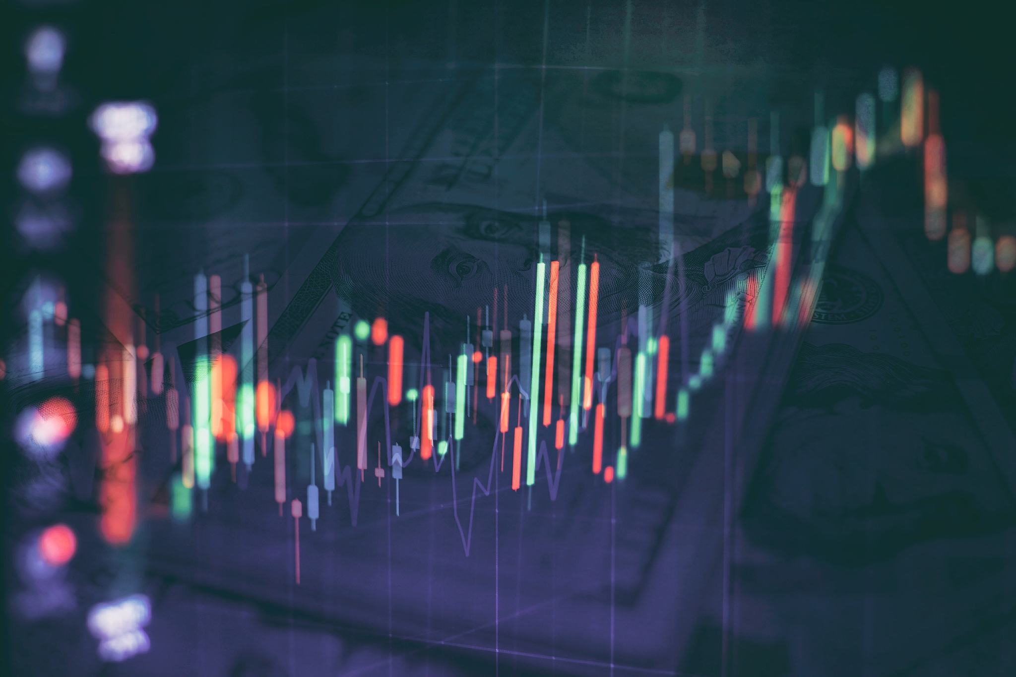 analyzing from charts and graph to find out the result in tradin
