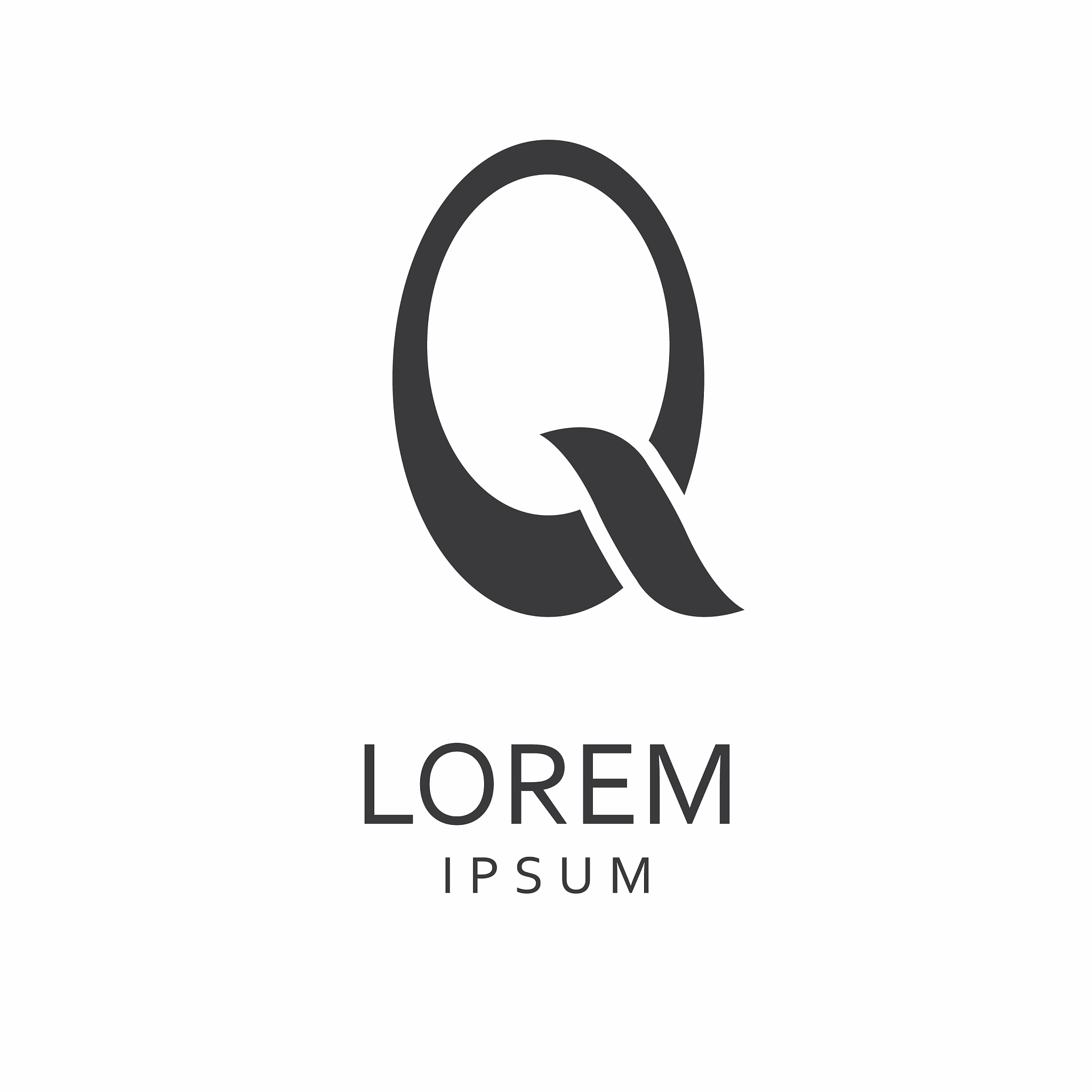 q letter logo icon