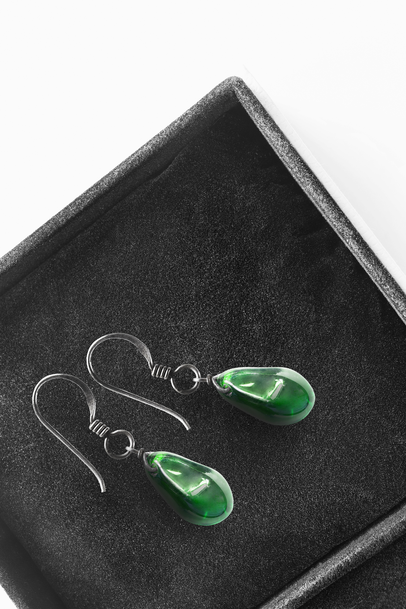 earrings in a box