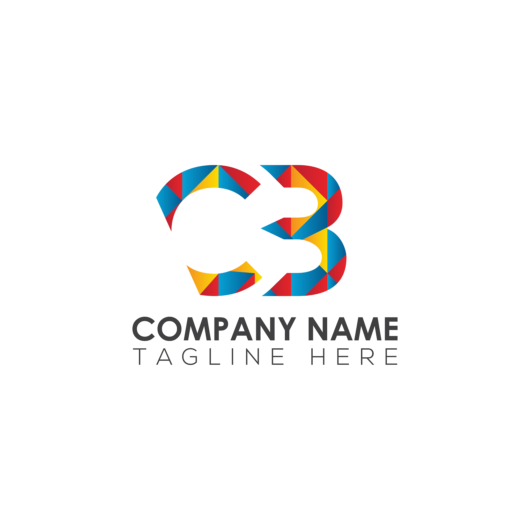 letter type cb logo design for your business. simple letter cb l