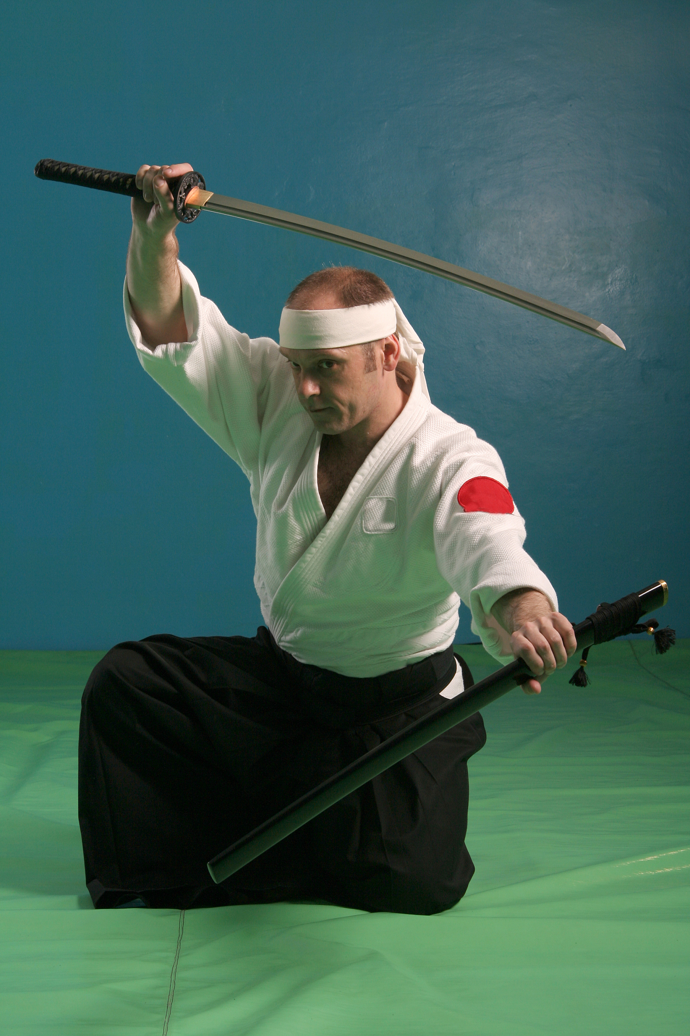 man with sword