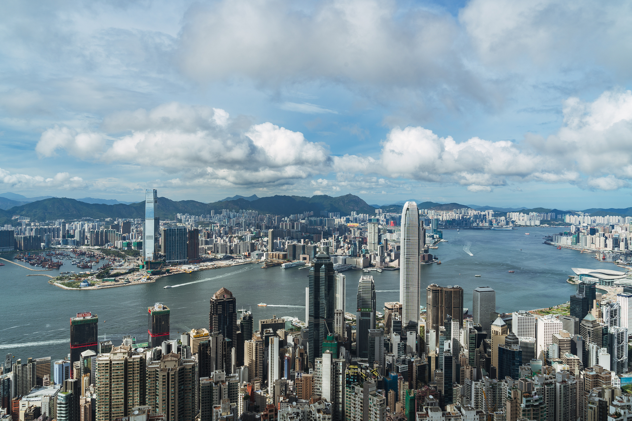 香港,中环,维多利亚港
