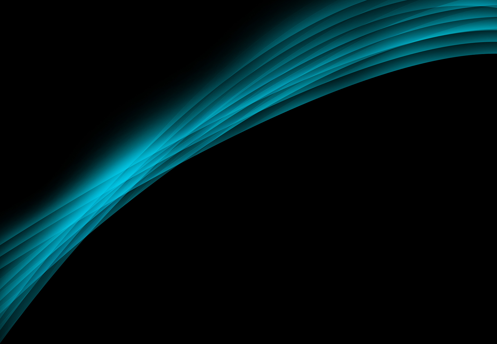 teal abstract curve geometric background. design element templat