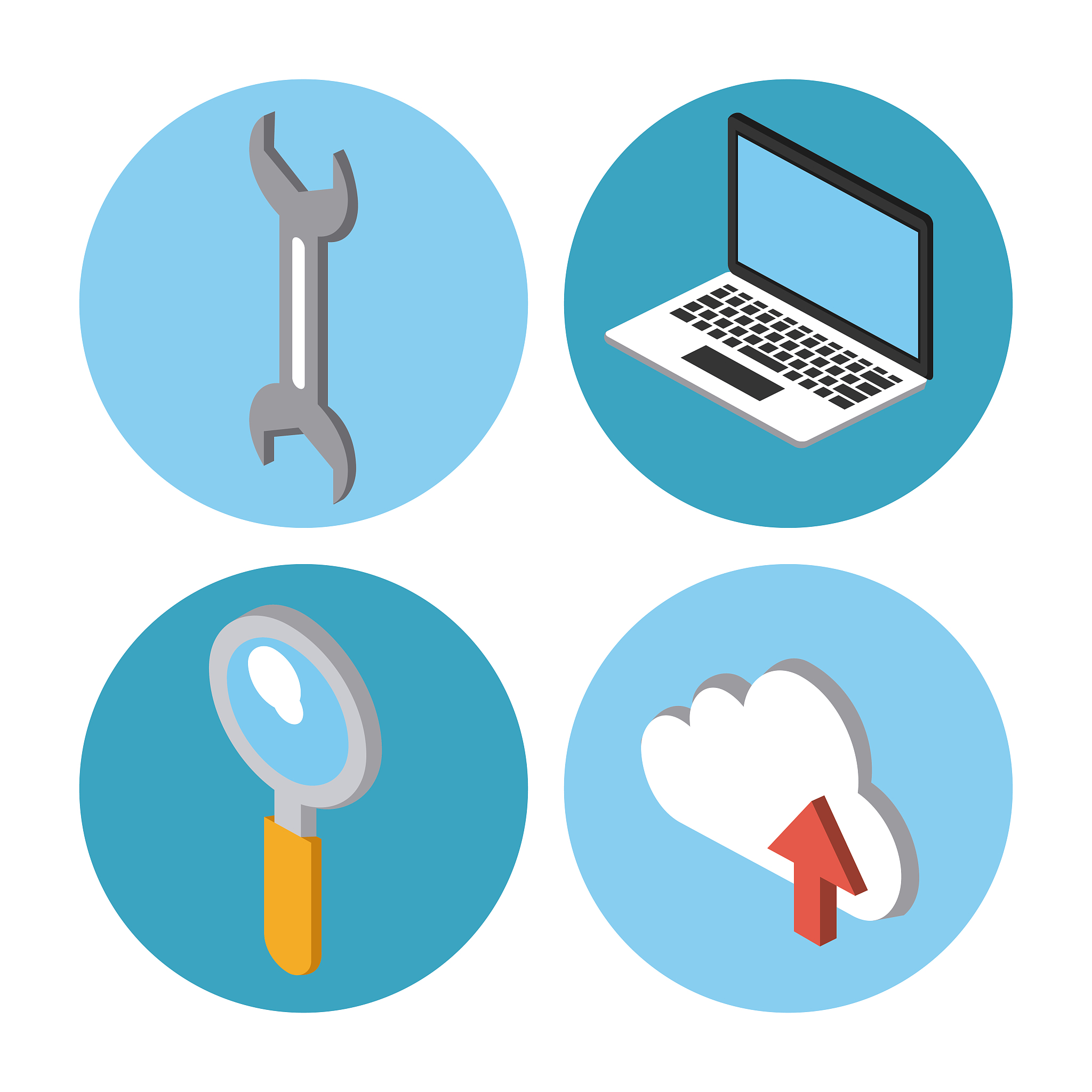 internet and technology icons