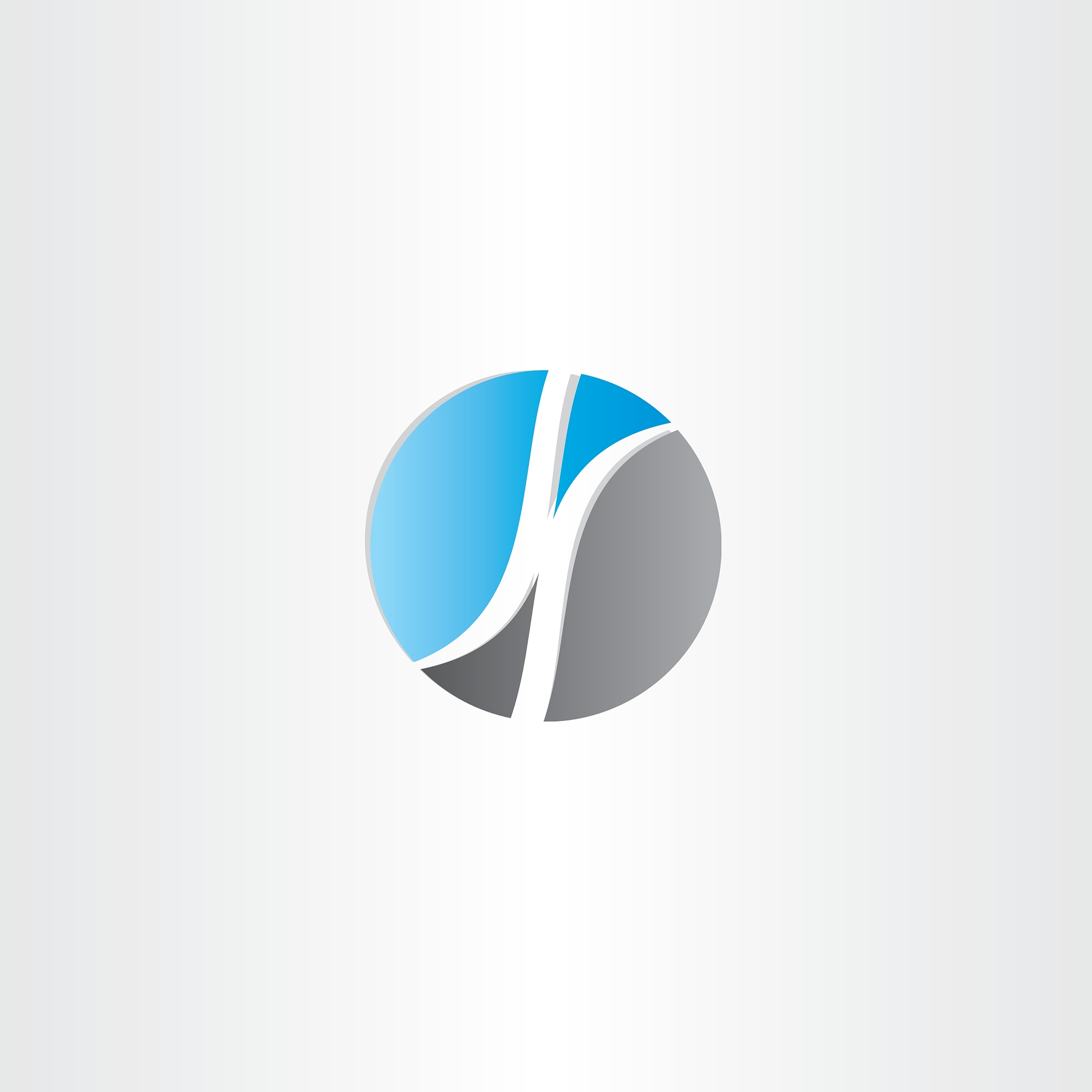 letter k in circle logo design