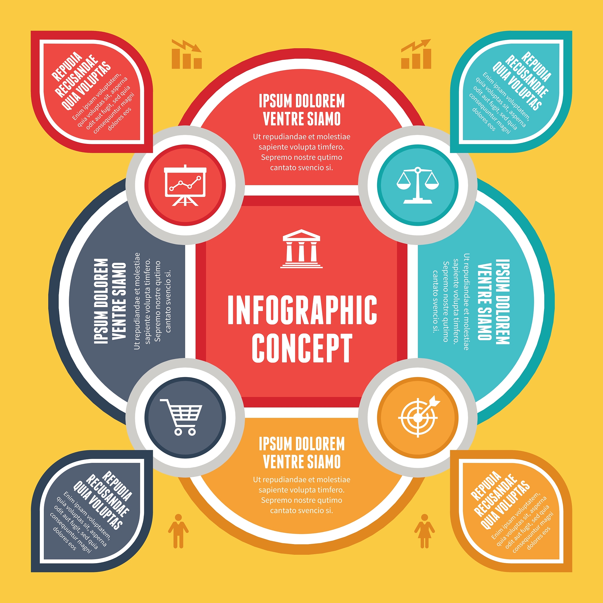 infographic concept for presentation