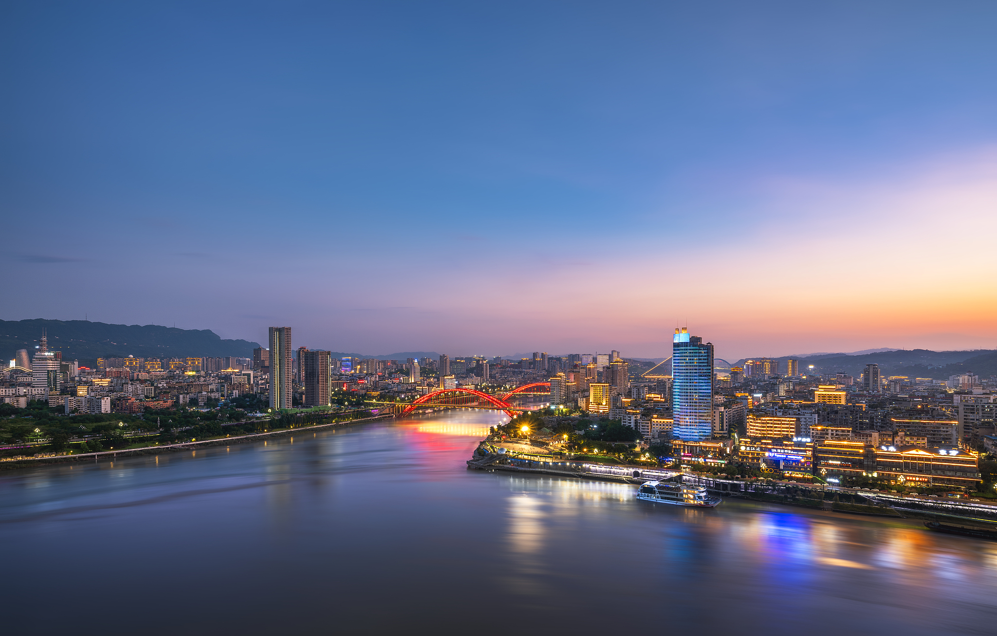 宜宾夜景