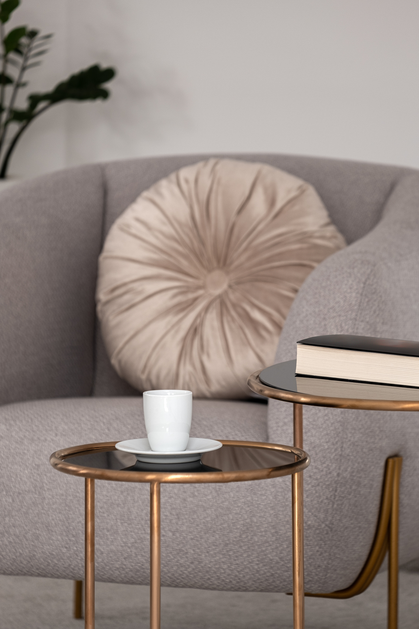 two modern coffee tables