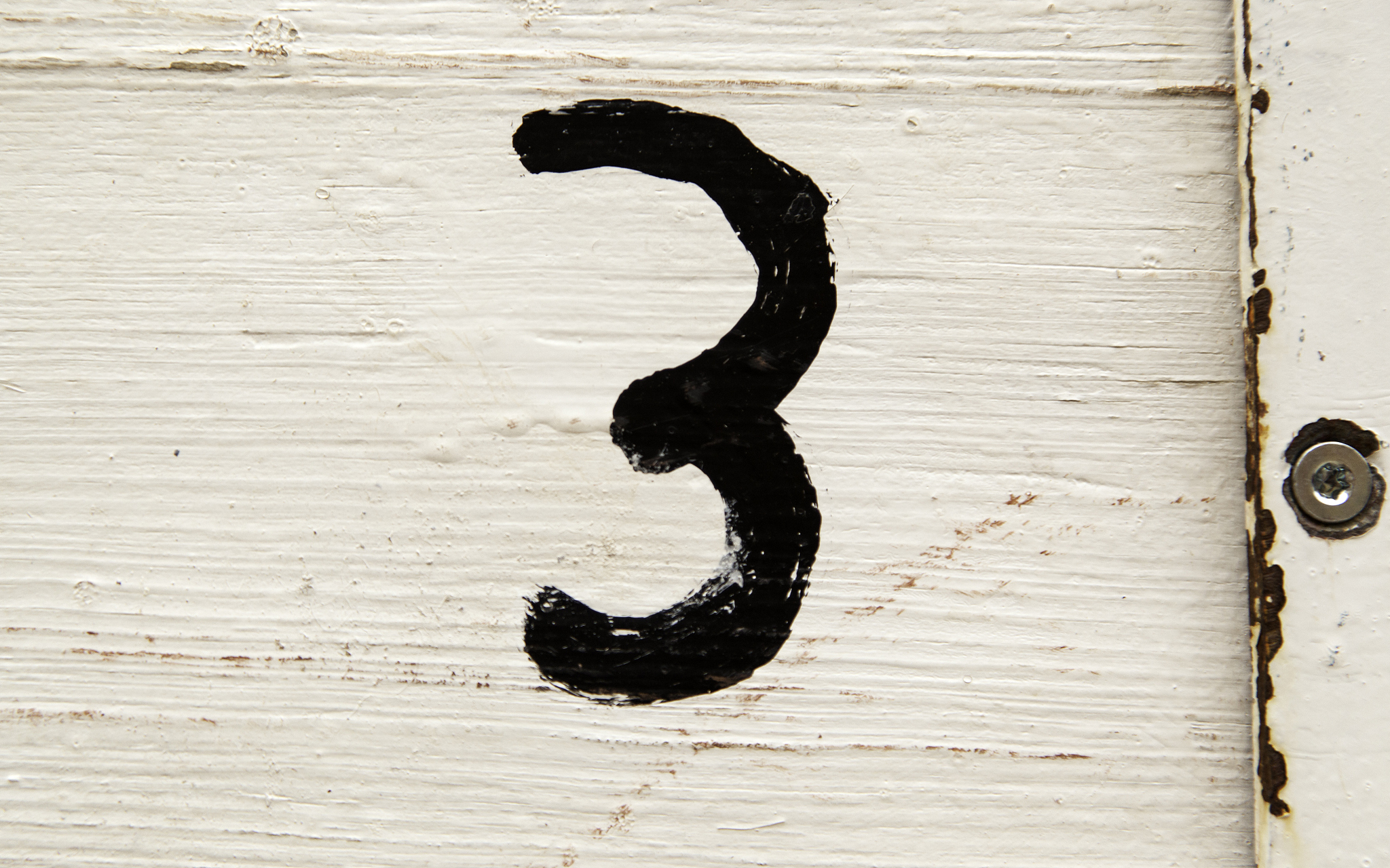 number three in wood