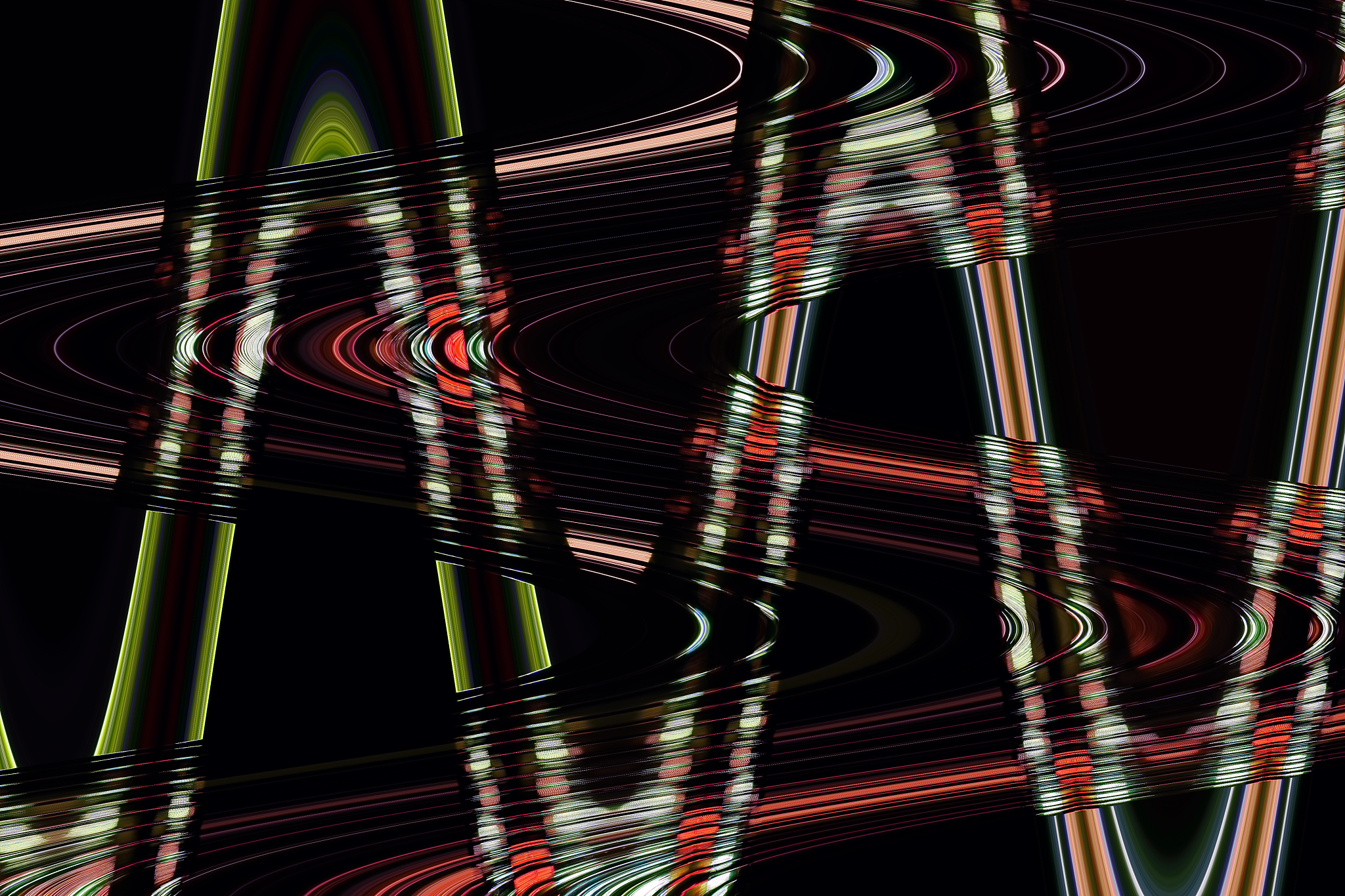 OpenCV 实时赛道线识别与中心线拟合 - 分屏显示与灰度处理