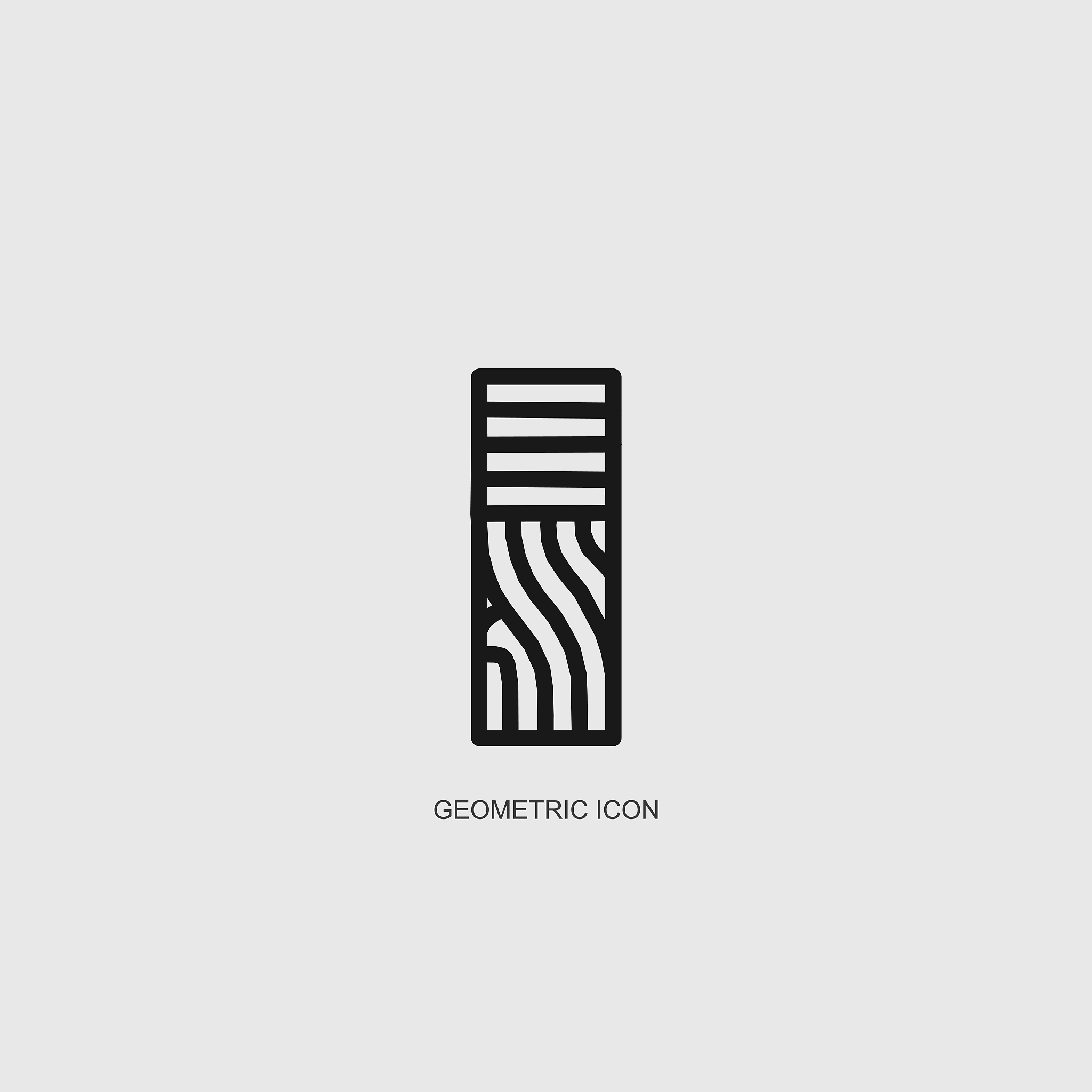 gray geometric line structure pattern