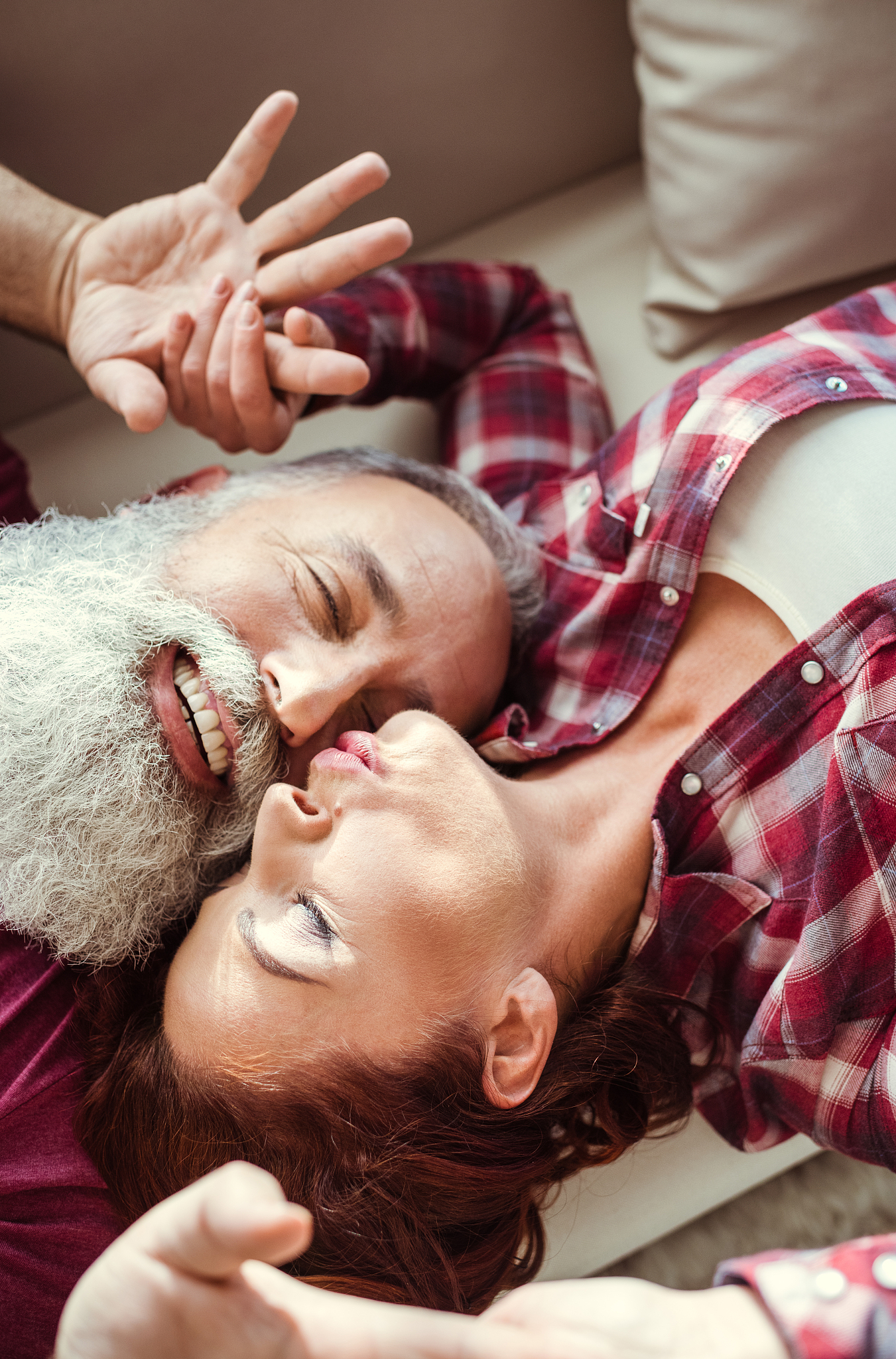 happy mature couple