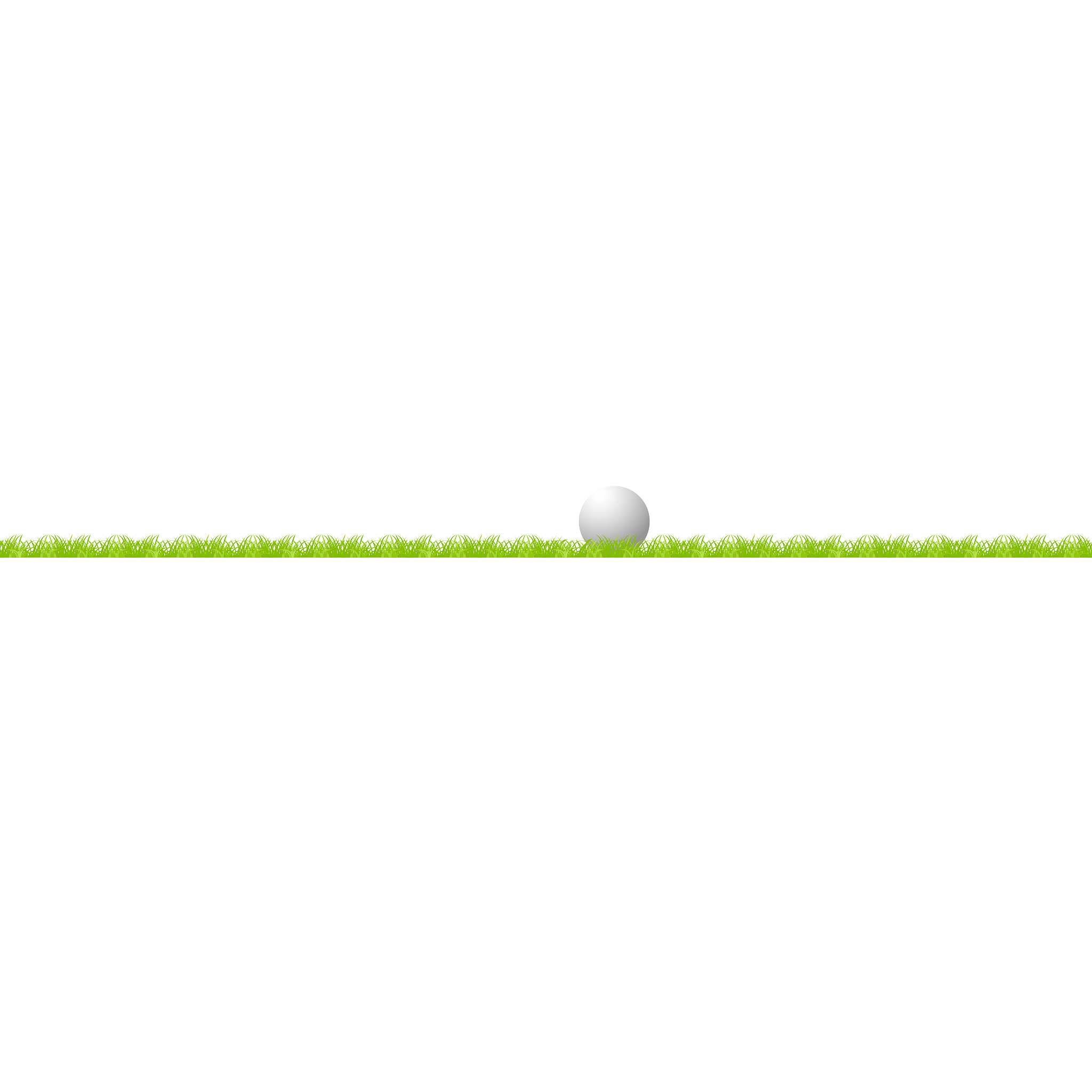 golf ball with grass. grass background vector illustration eps10