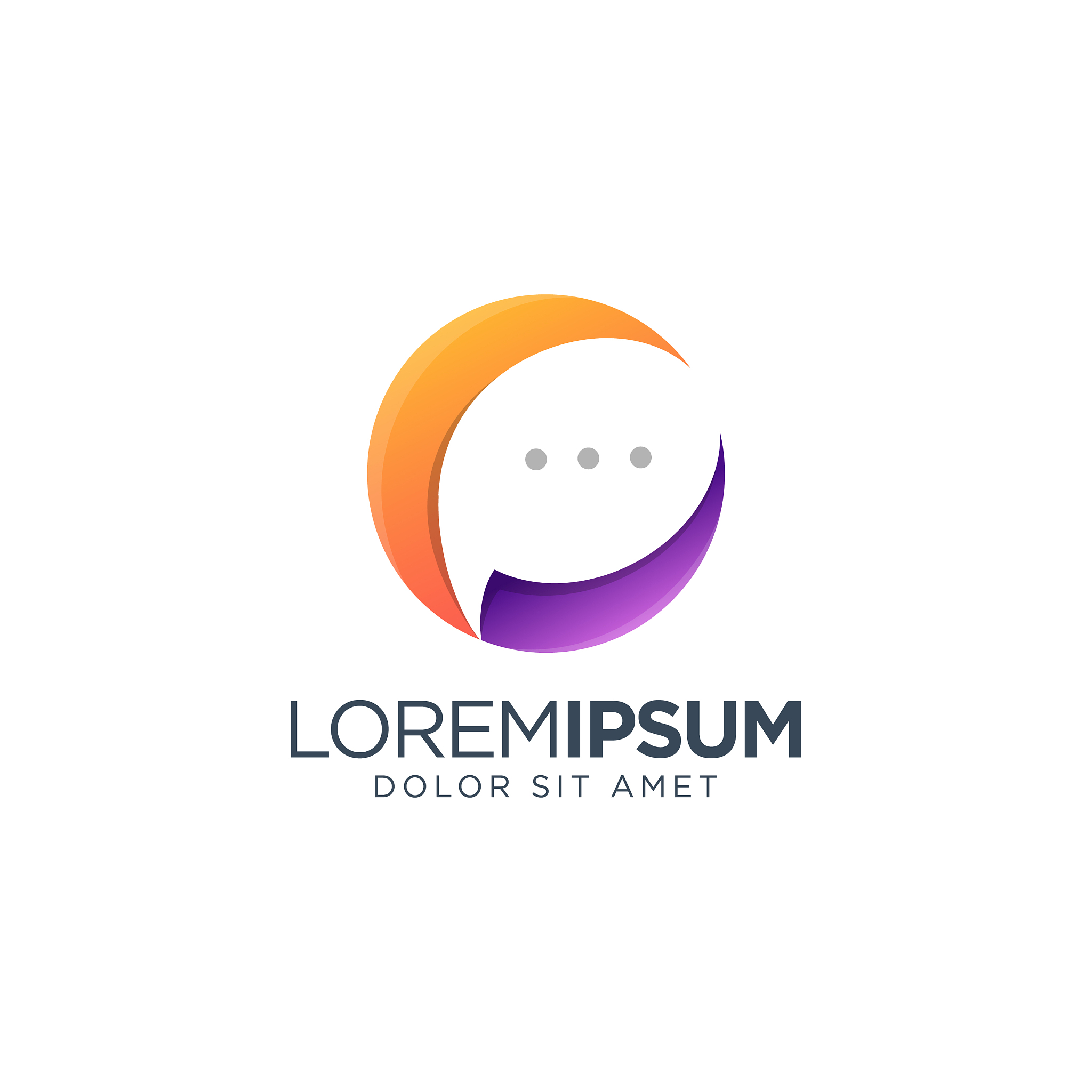 chat logo design