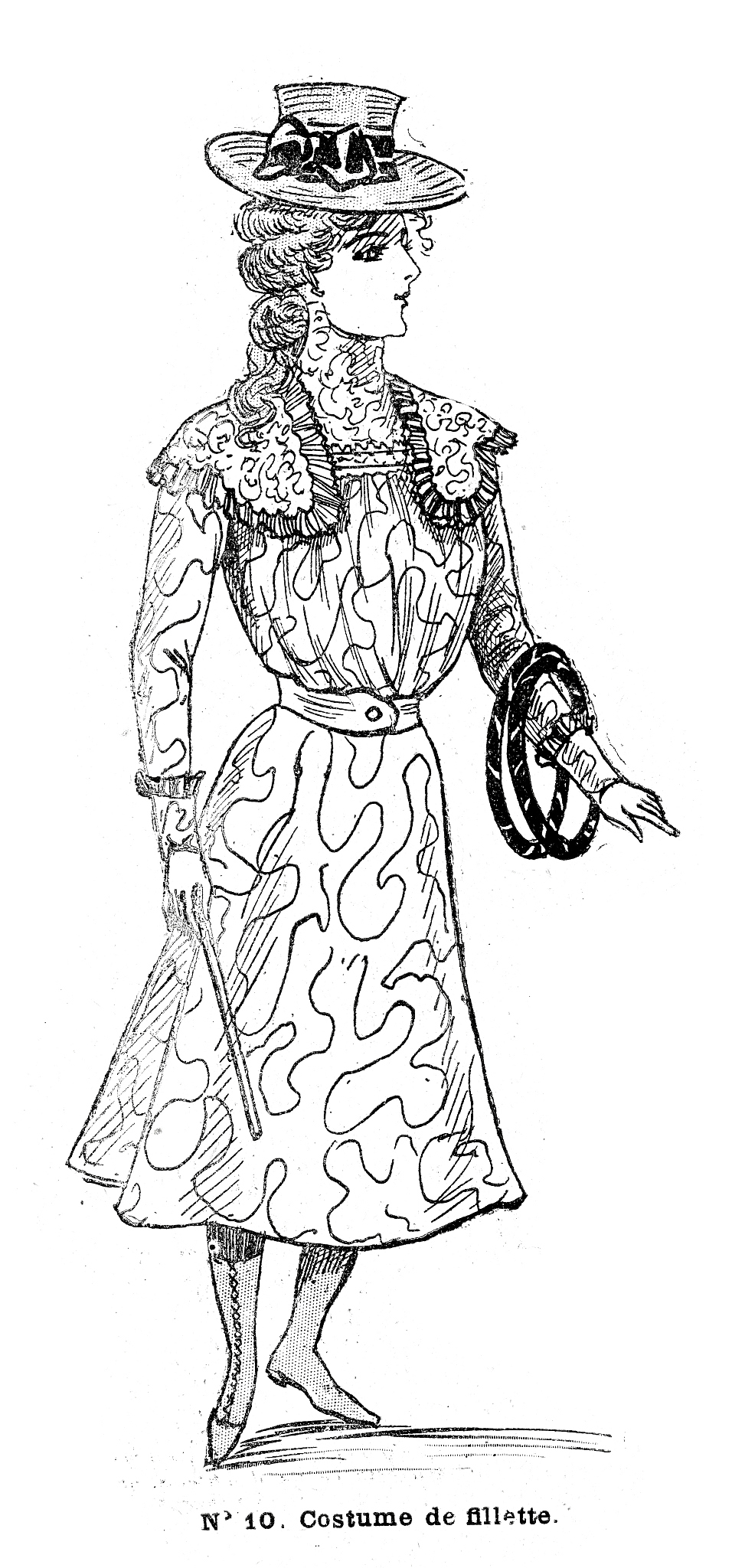 french girls fashion 1900