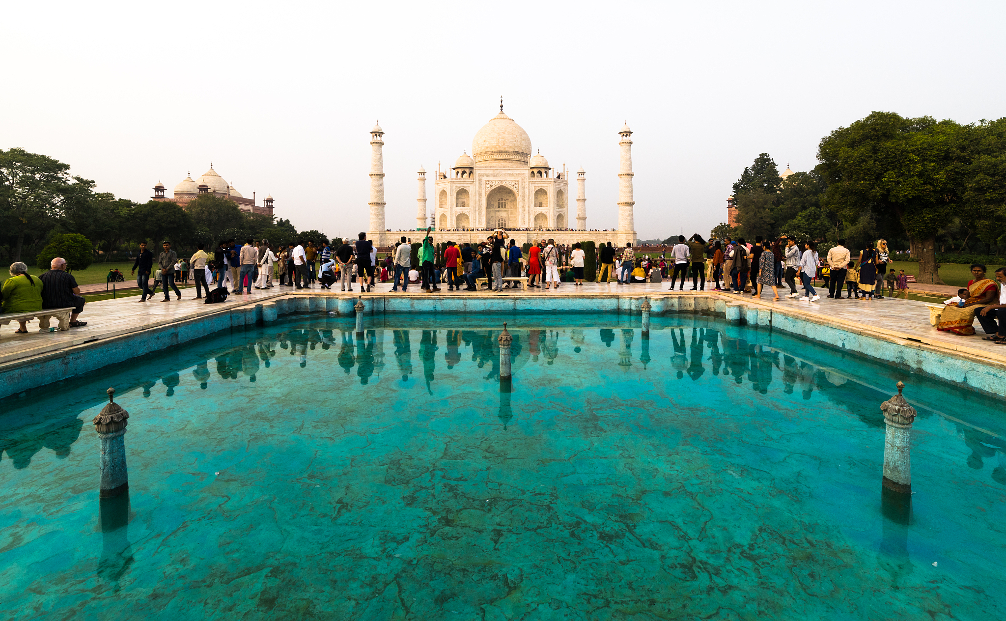 taj mahal - agra, uttar pradesh, india