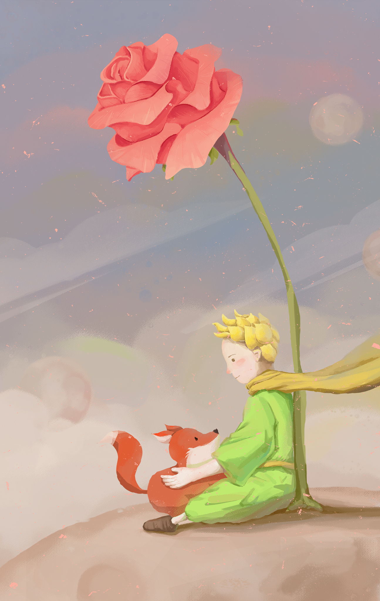 概括安东尼德圣-埃克苏佩里的书小王子并给我列出10个最重要的教导和观点。