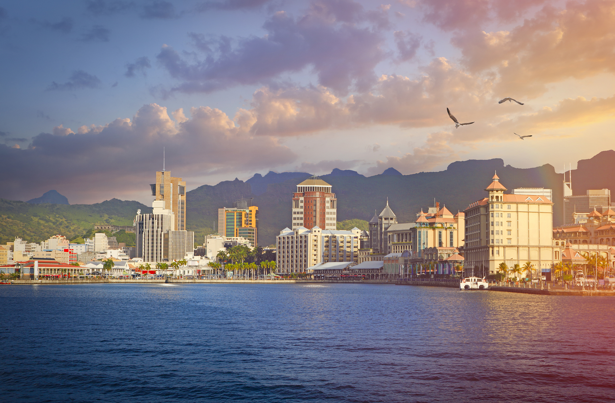 port louis town