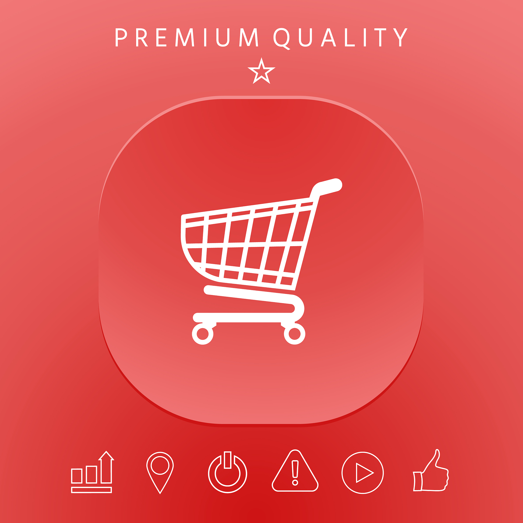 shopping cart icon shopping basket design