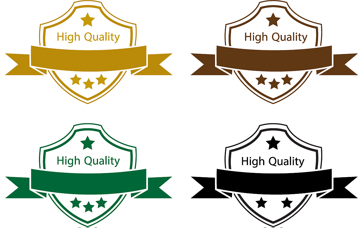 high quality label color set