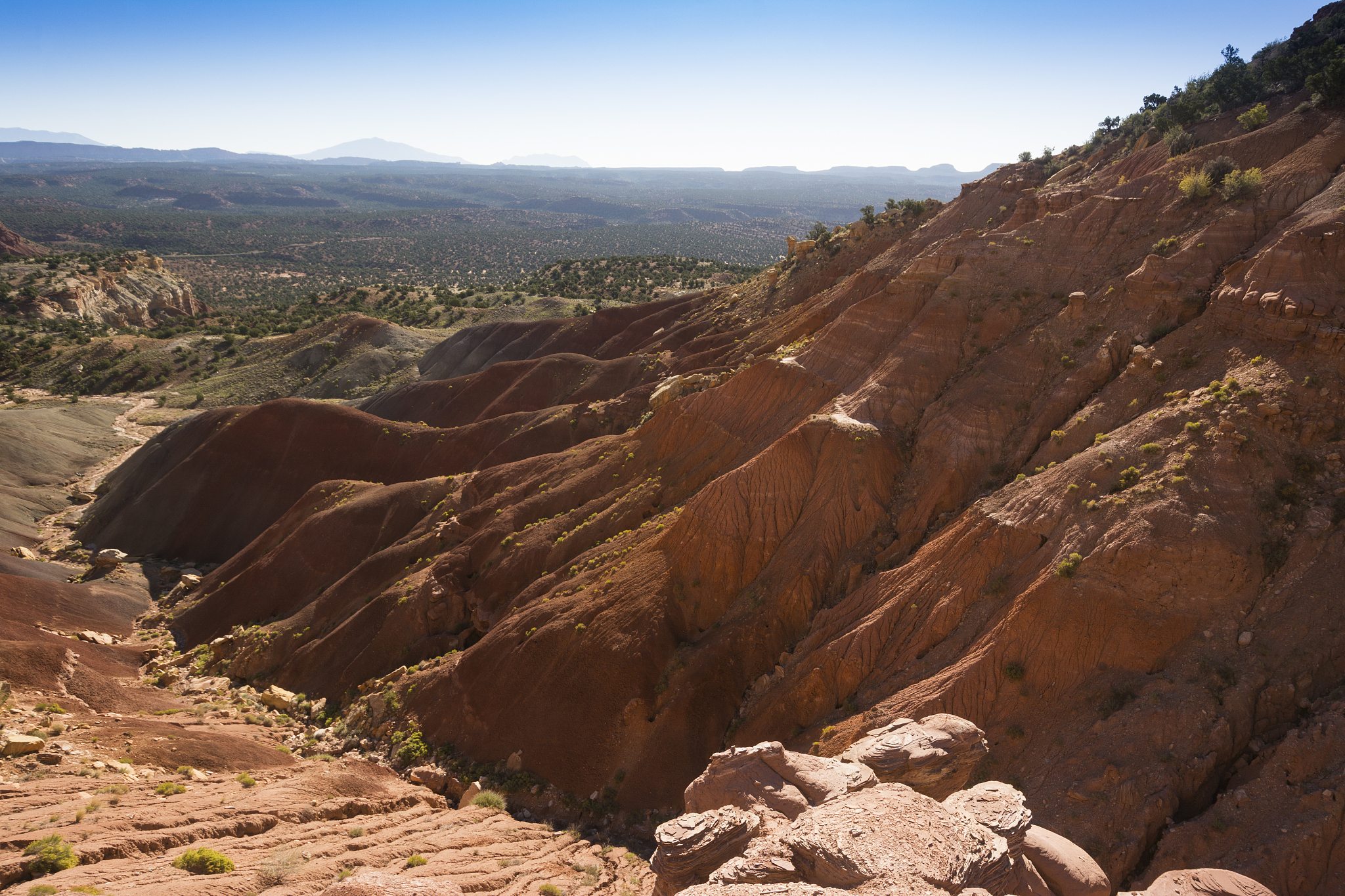 burr trail scenic backway, landscape