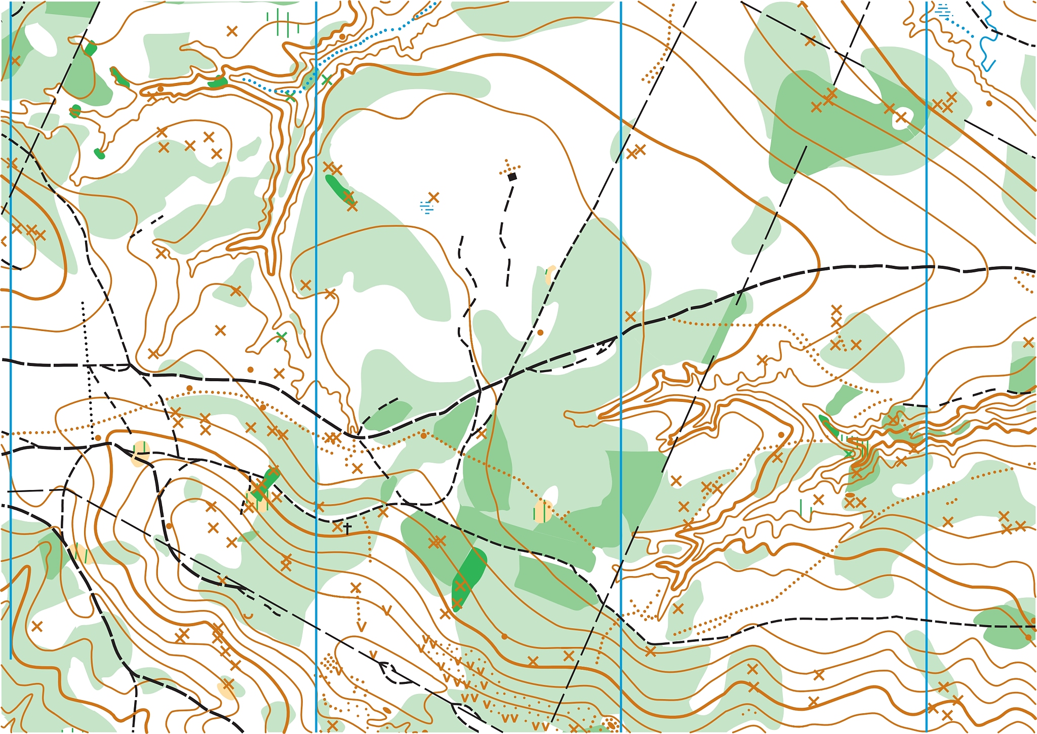 topographic map
