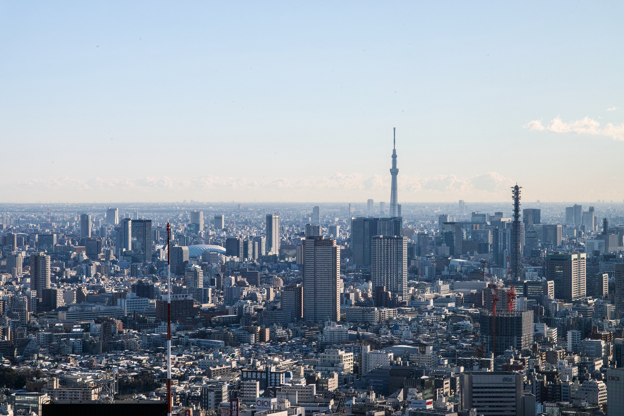 tokyo morning view
