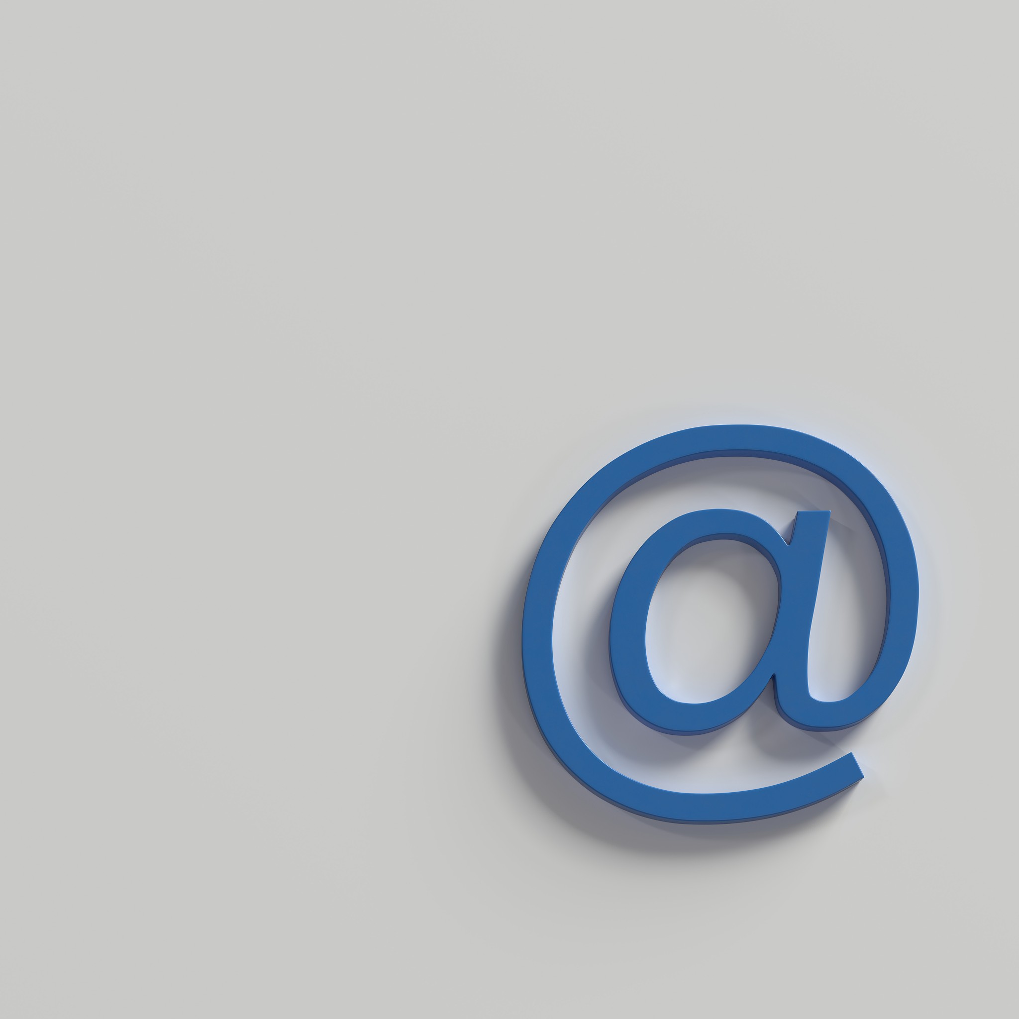 email sign 3d