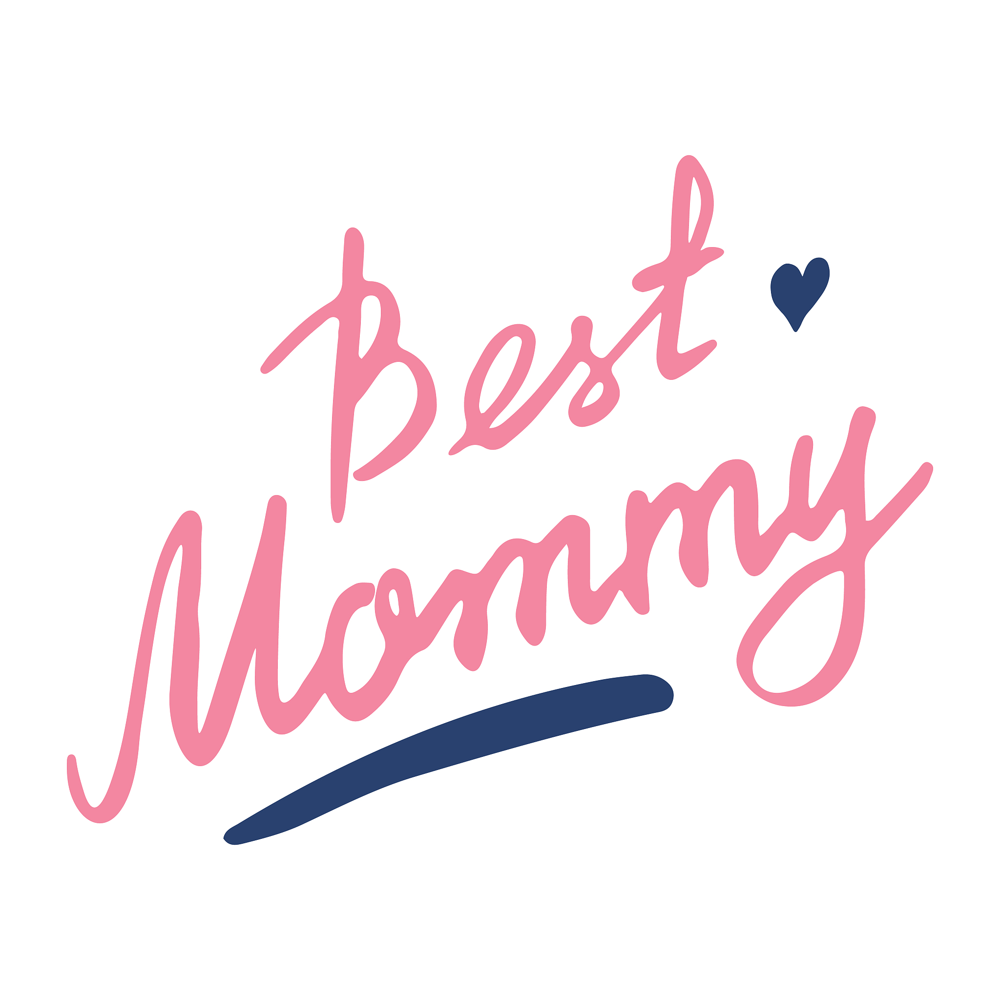 best mommy, calligraphic letterings signs set, printable phrase 