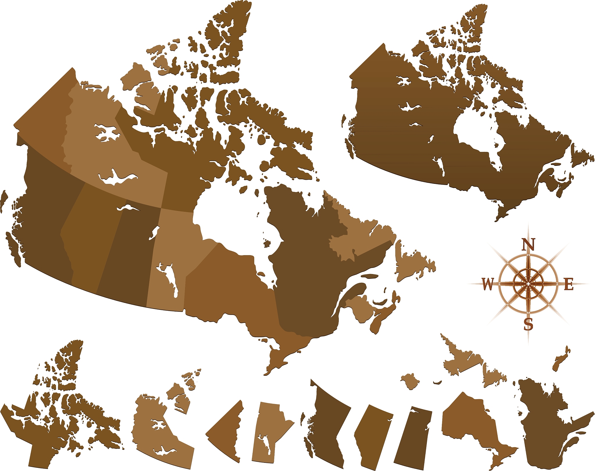 canada map