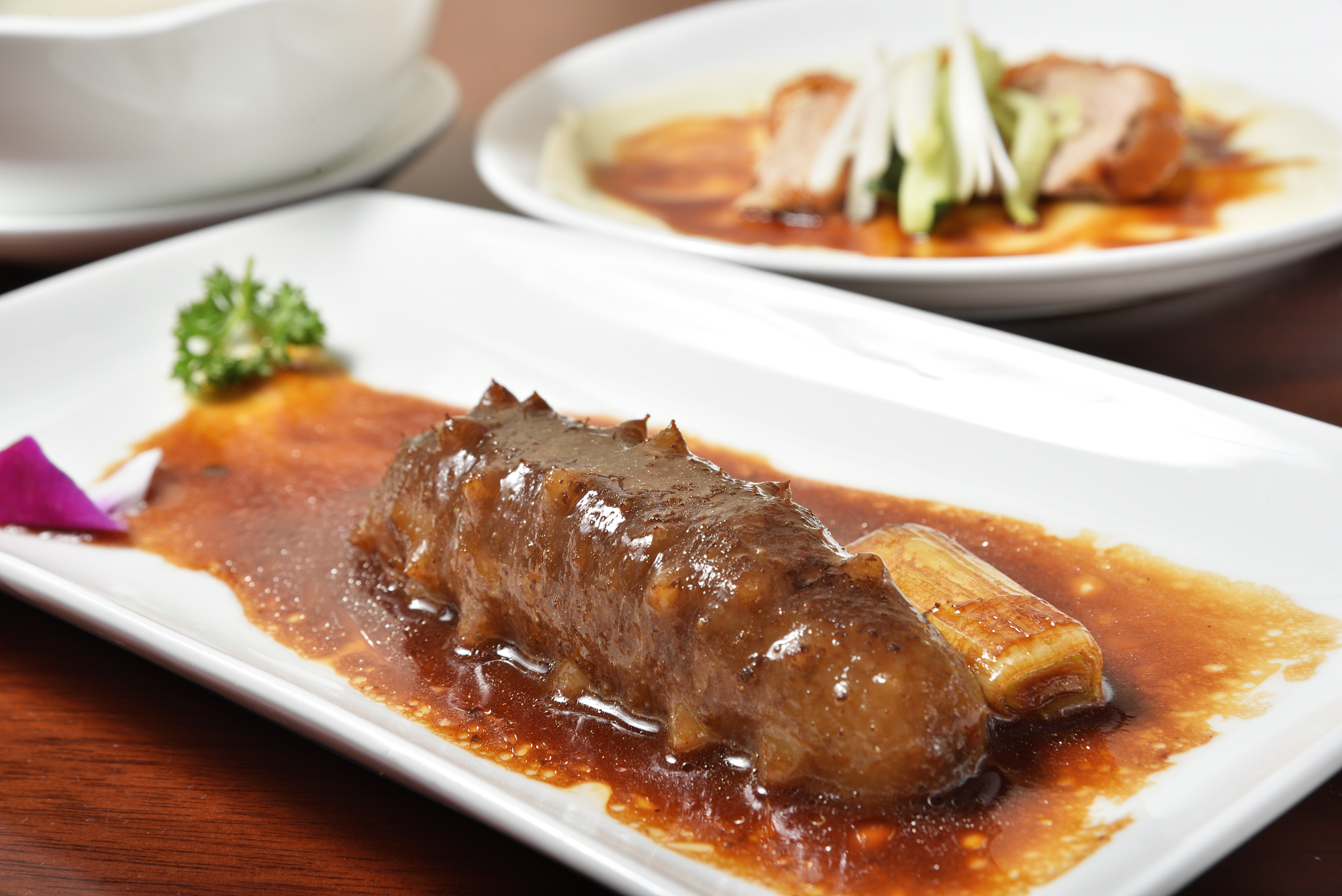 braised sea cucumber