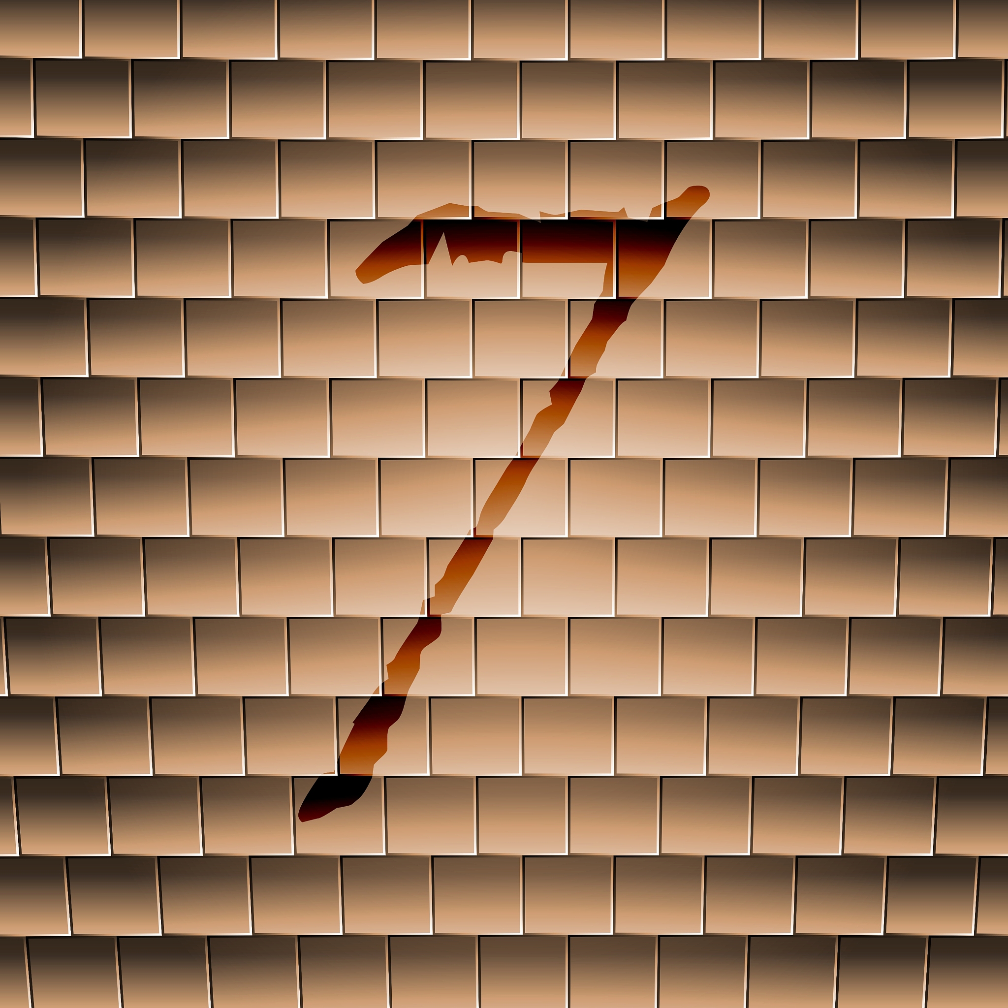 number seven icon symbol flat modern web design
