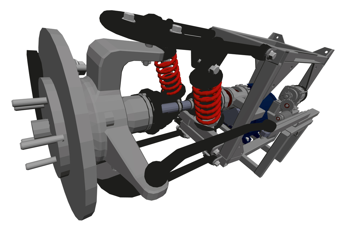二系弹簧悬挂装置的组成及工作原理