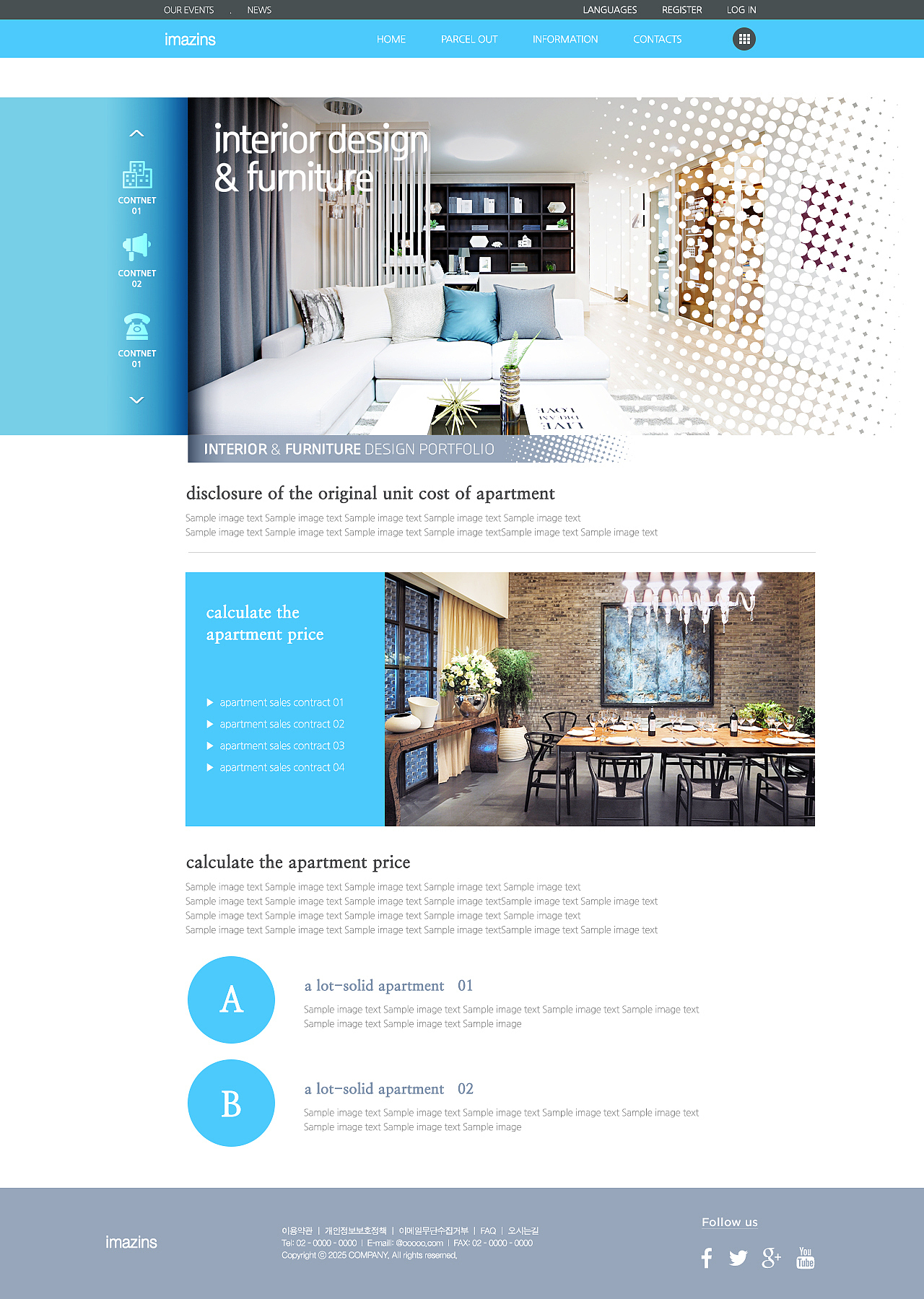business web template