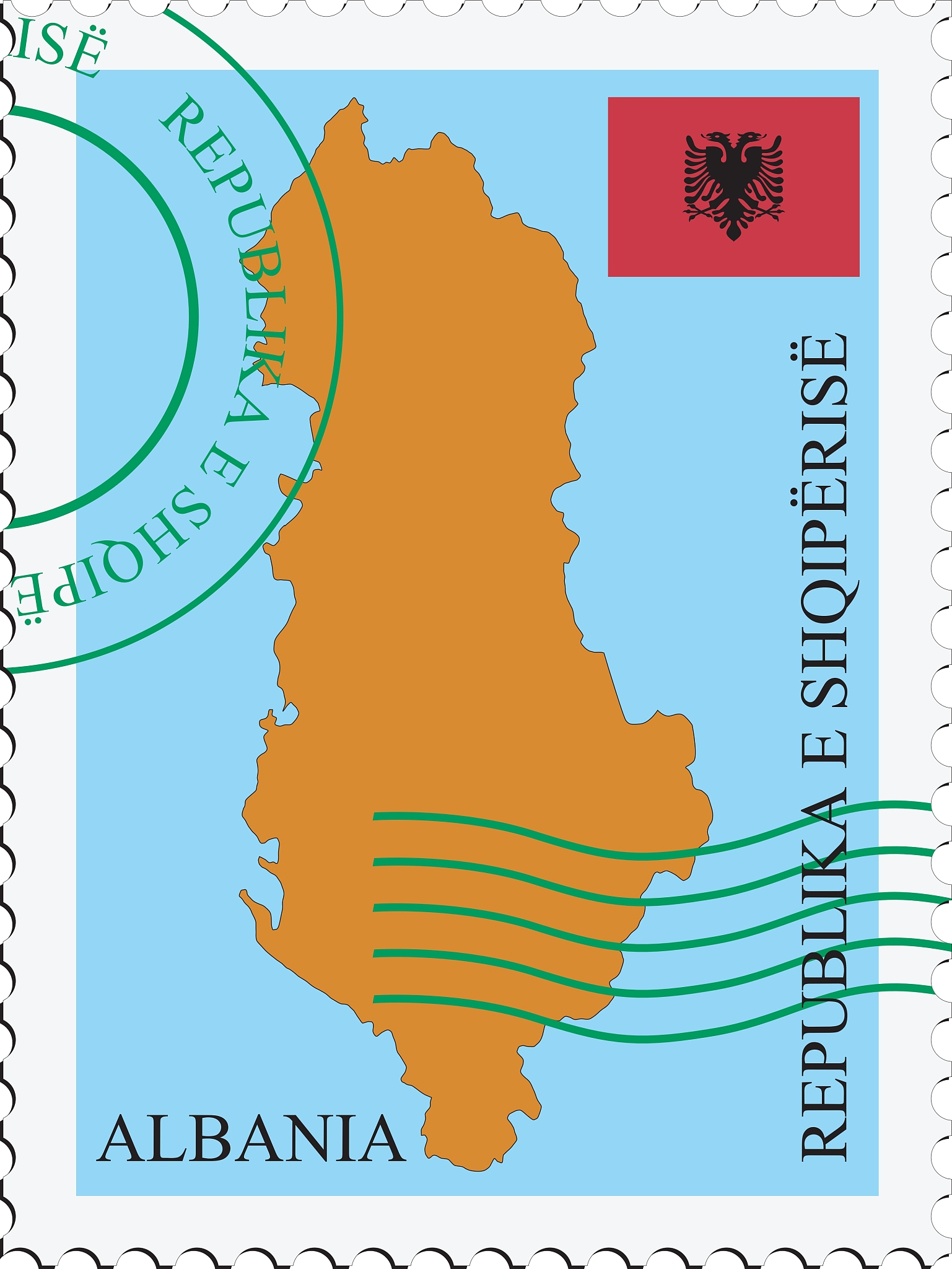 mail to-from albania