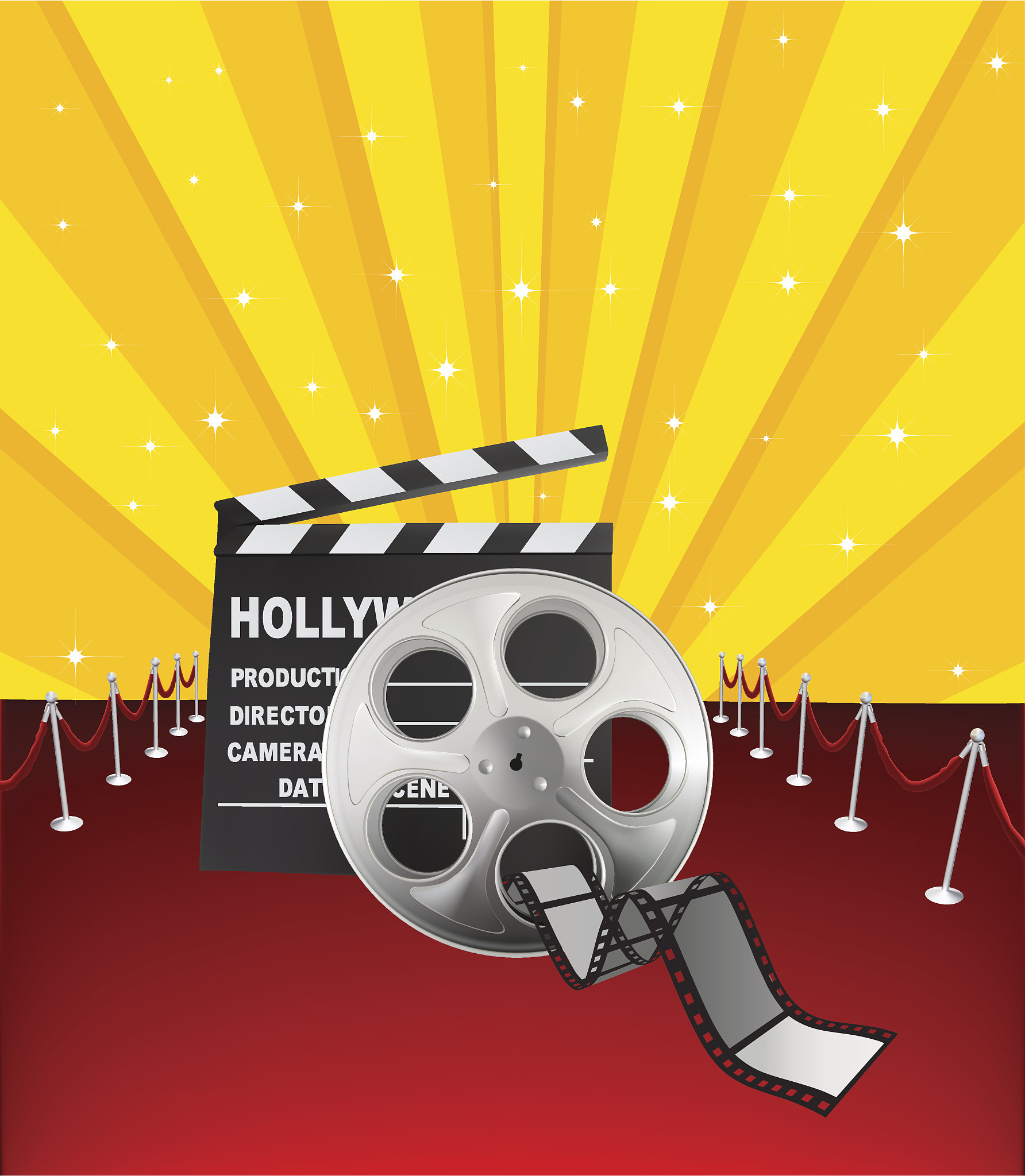 movie - vector illustration