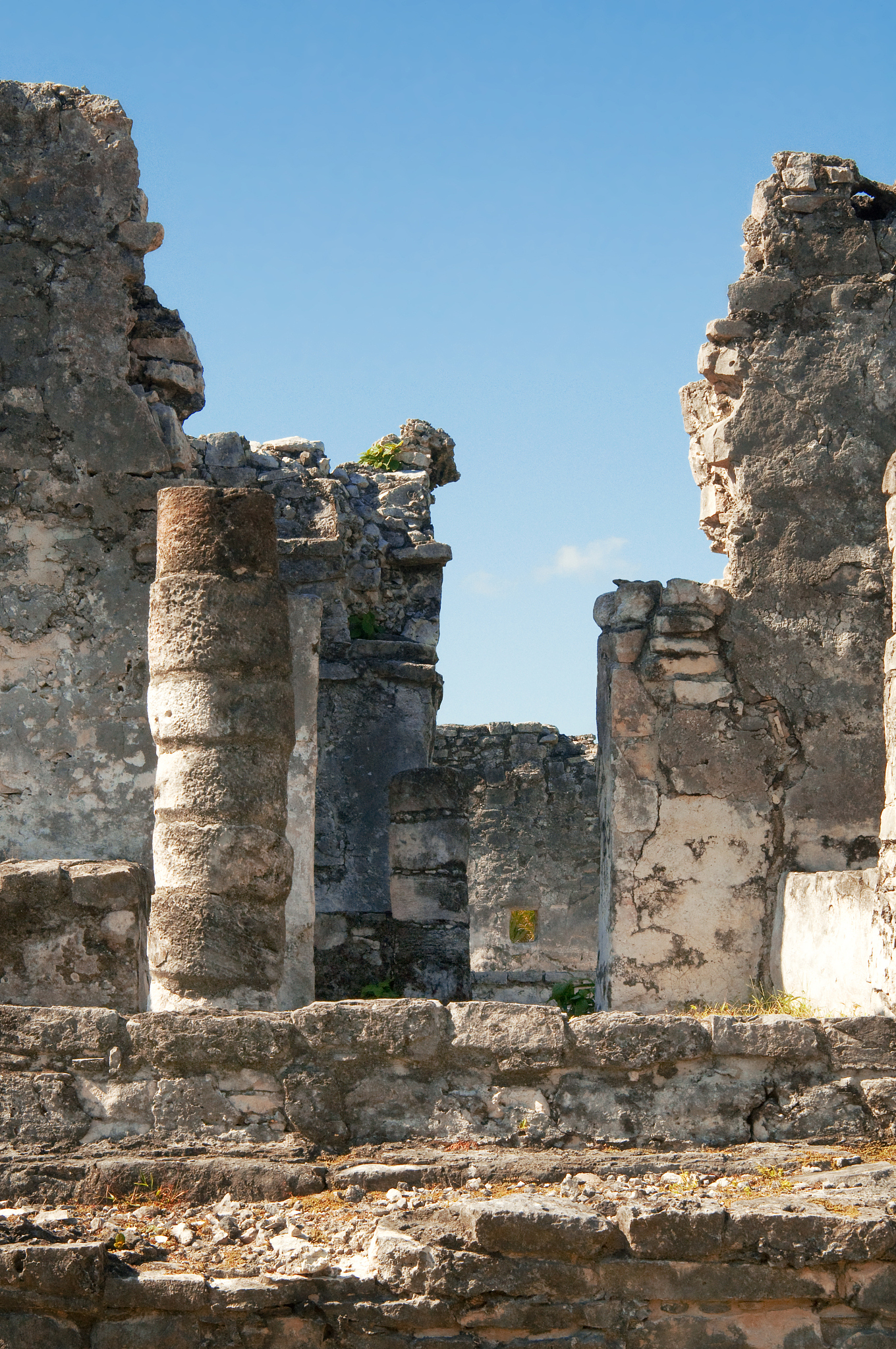 mayan pyramid, tulum, mexico