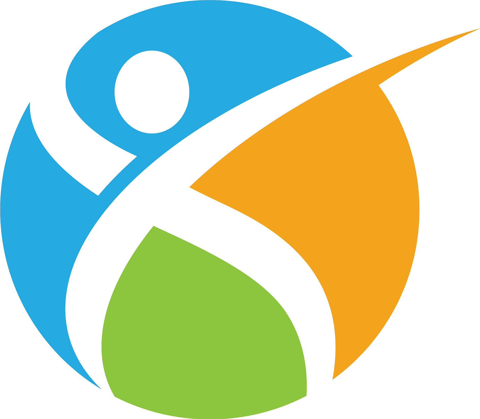 fun people healthy life logo template icon
