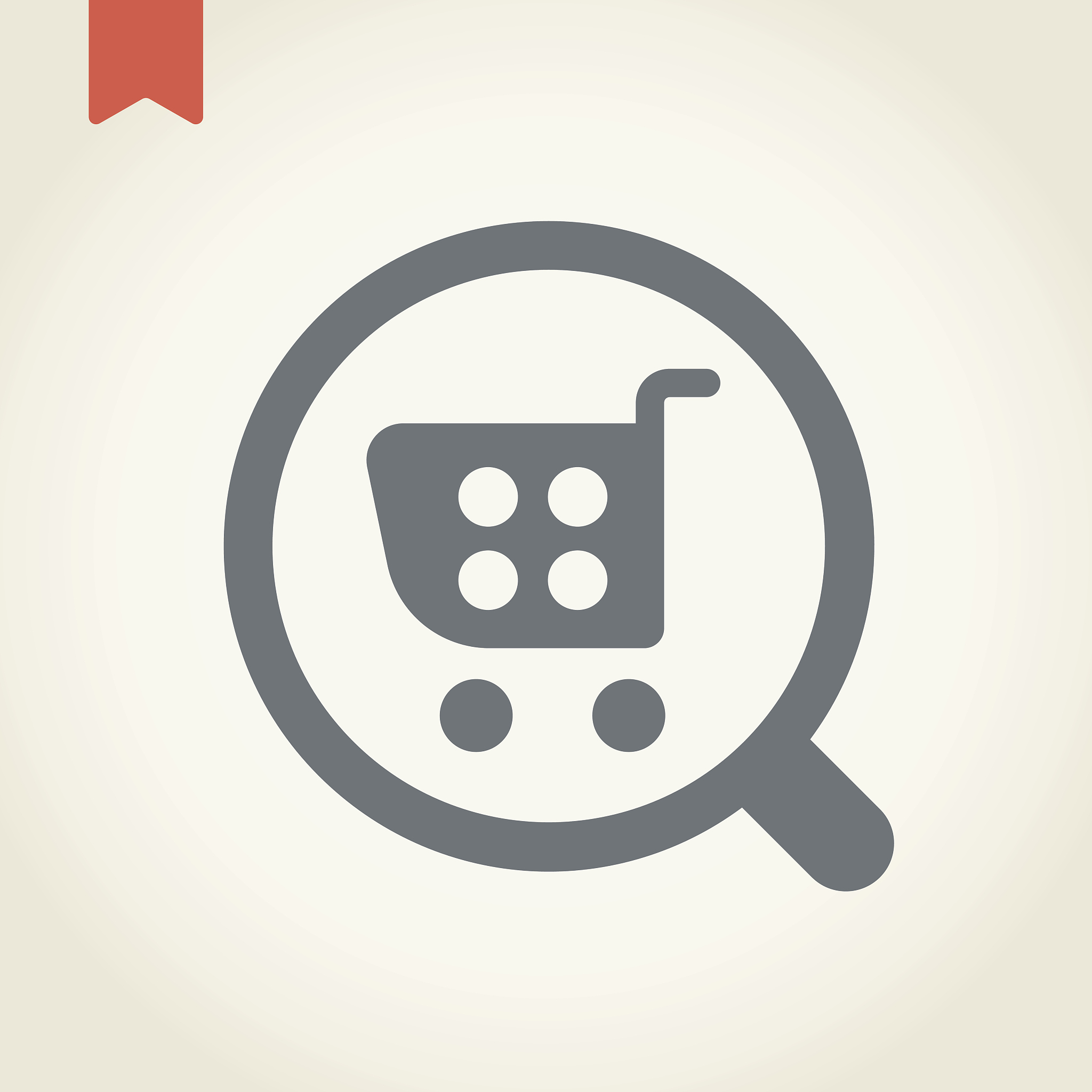 supermarket search icon