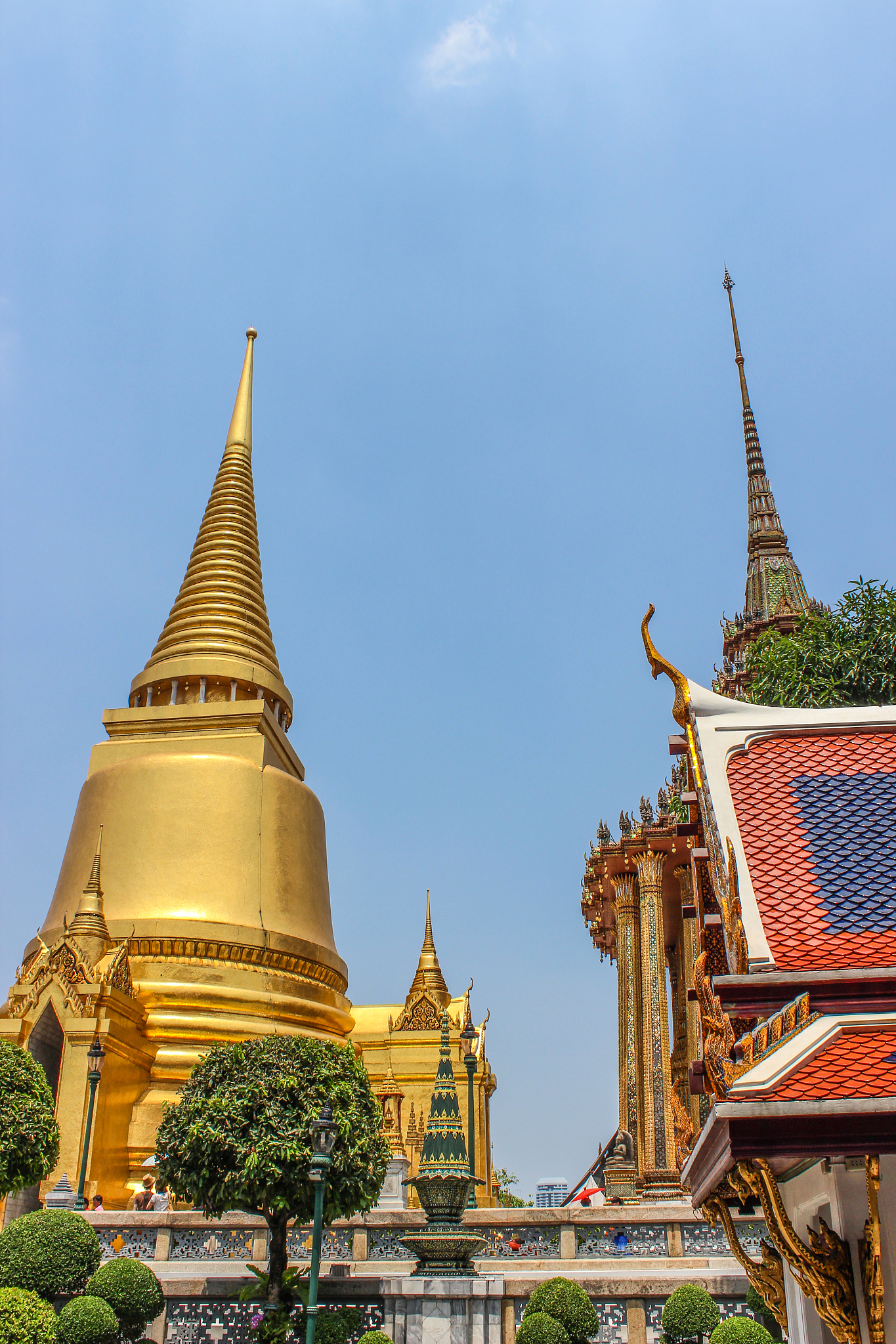 pagoda in wat phra kaew.