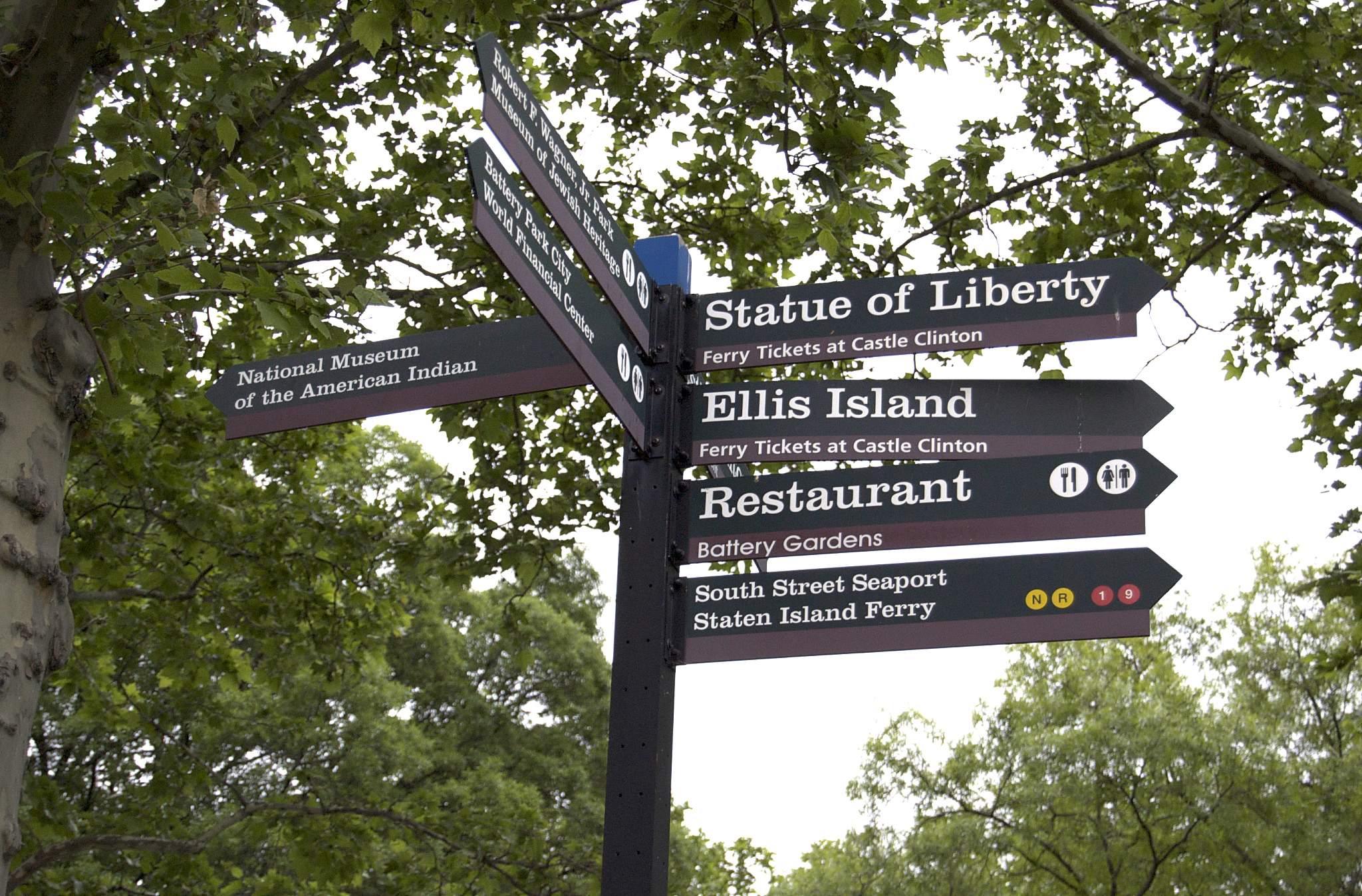 wayfinding in battery park