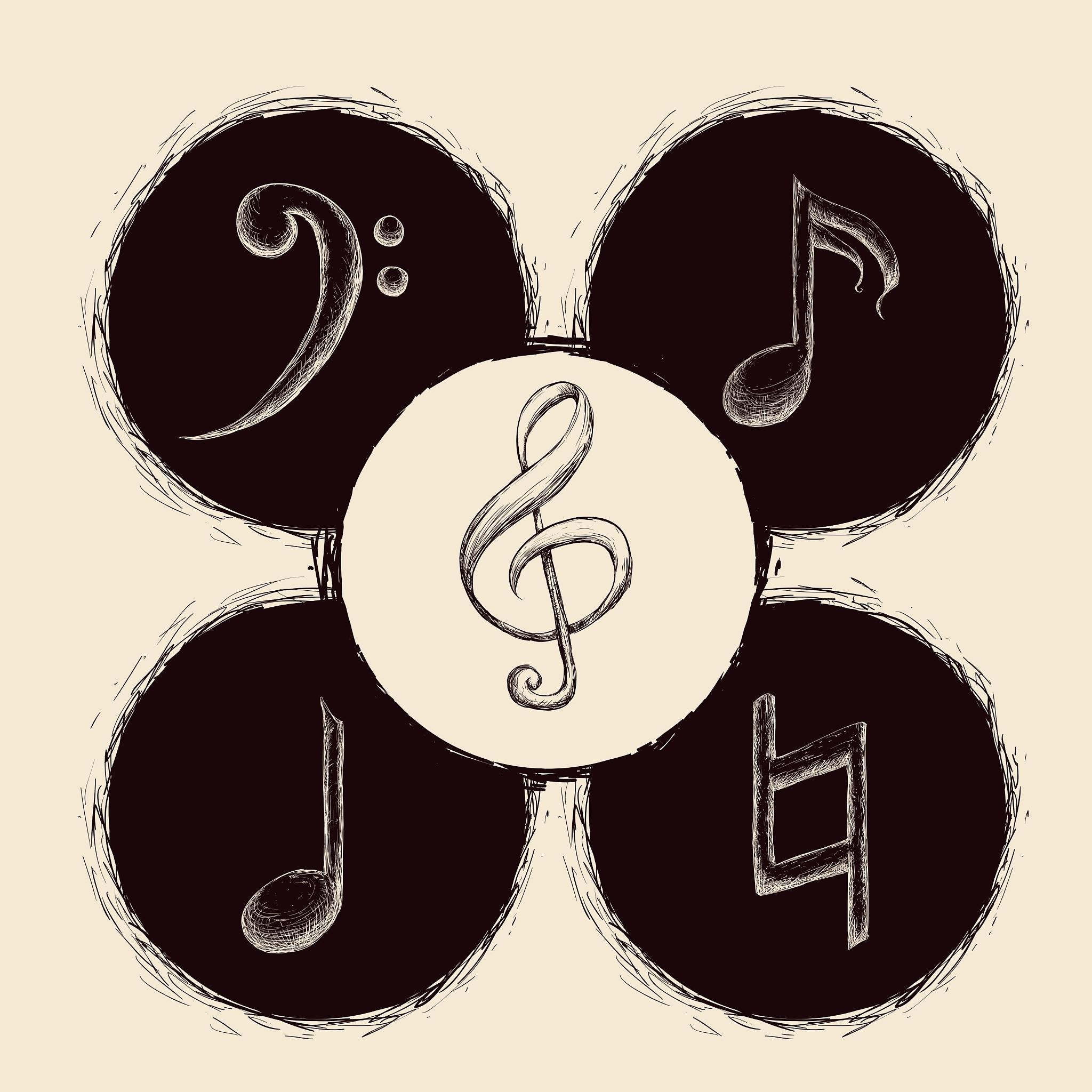 music icons design