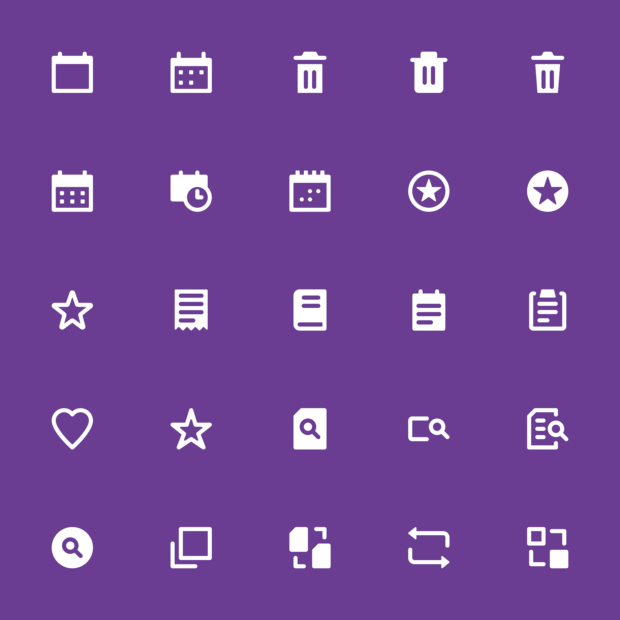 action vector icons 8