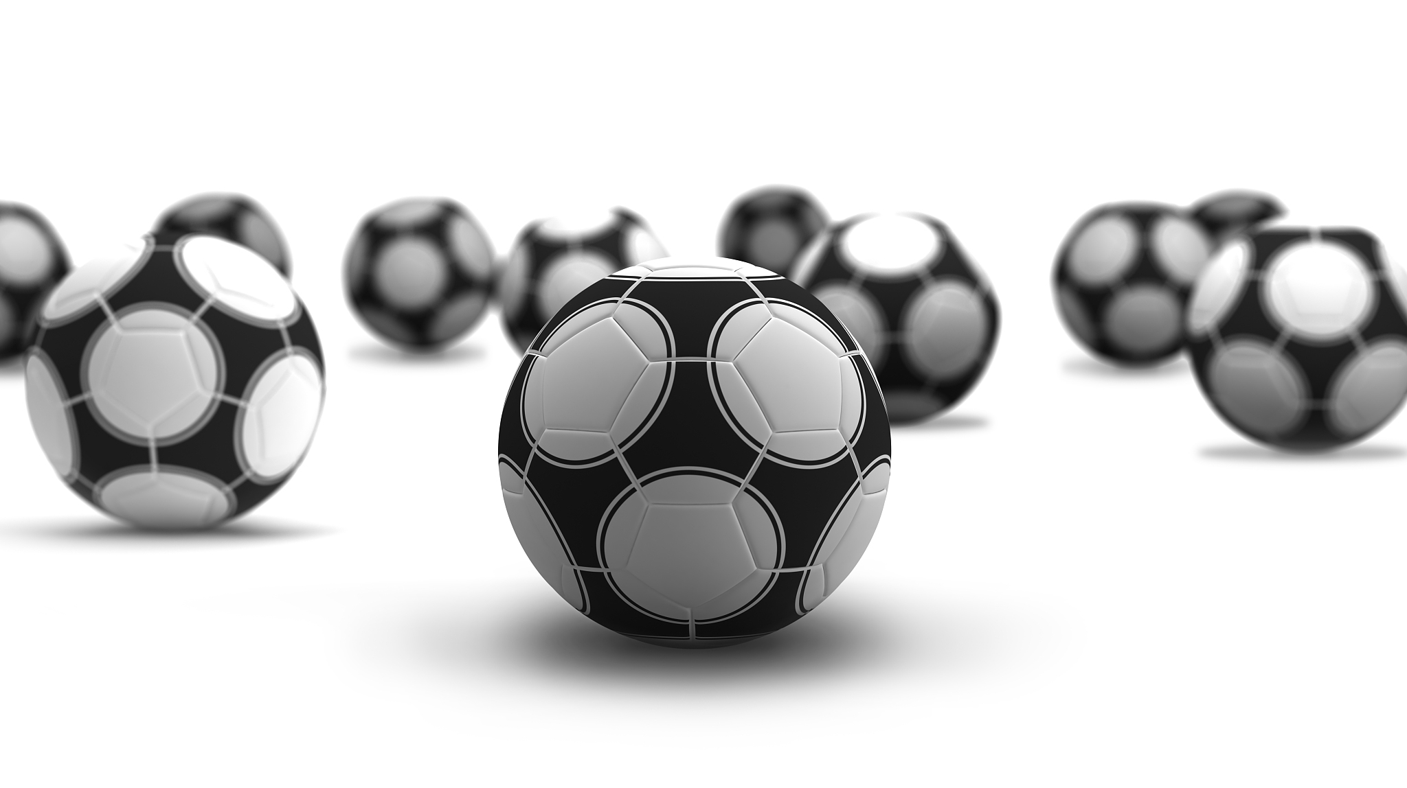 soccer balls