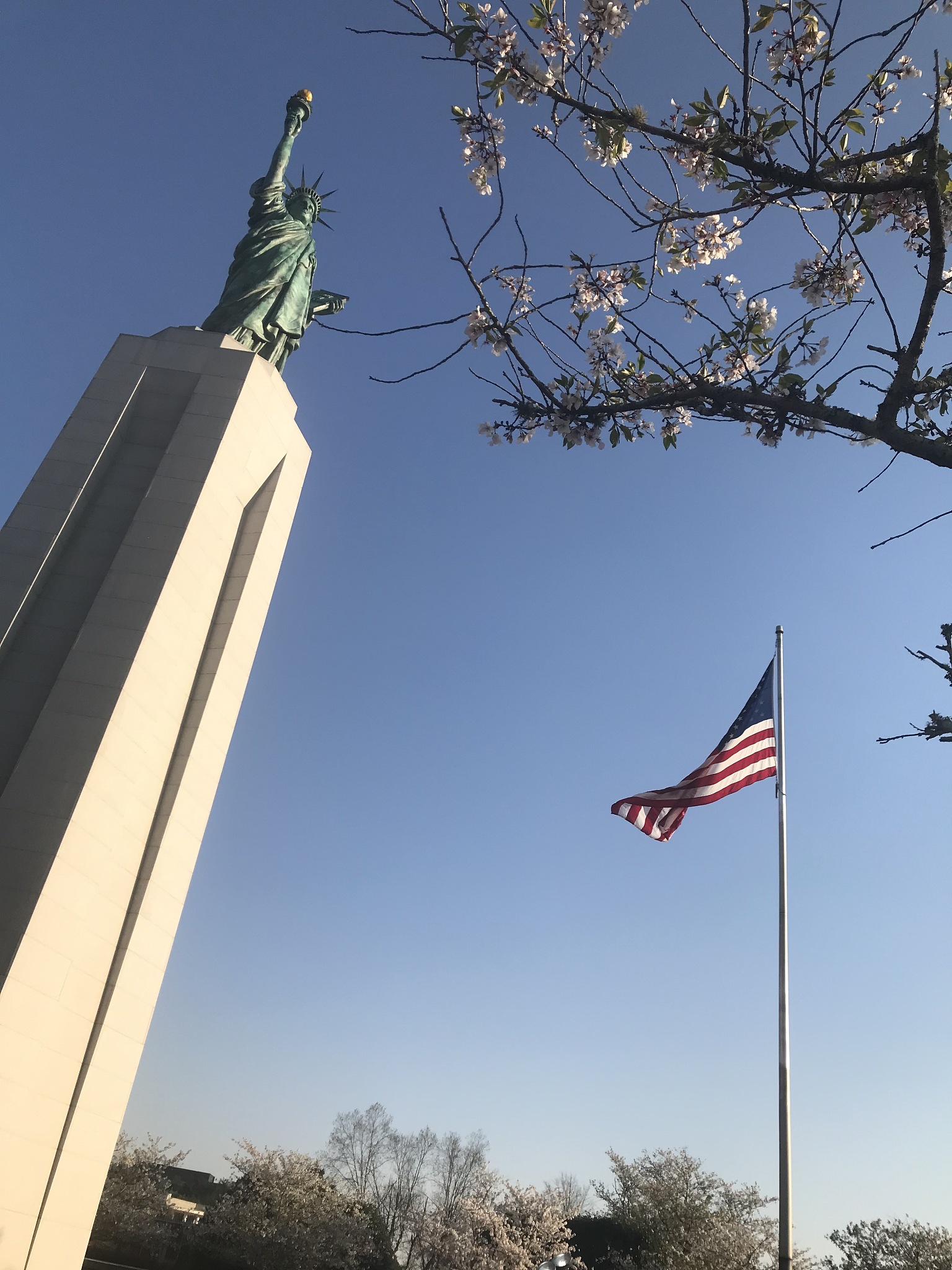 spring in liberty park