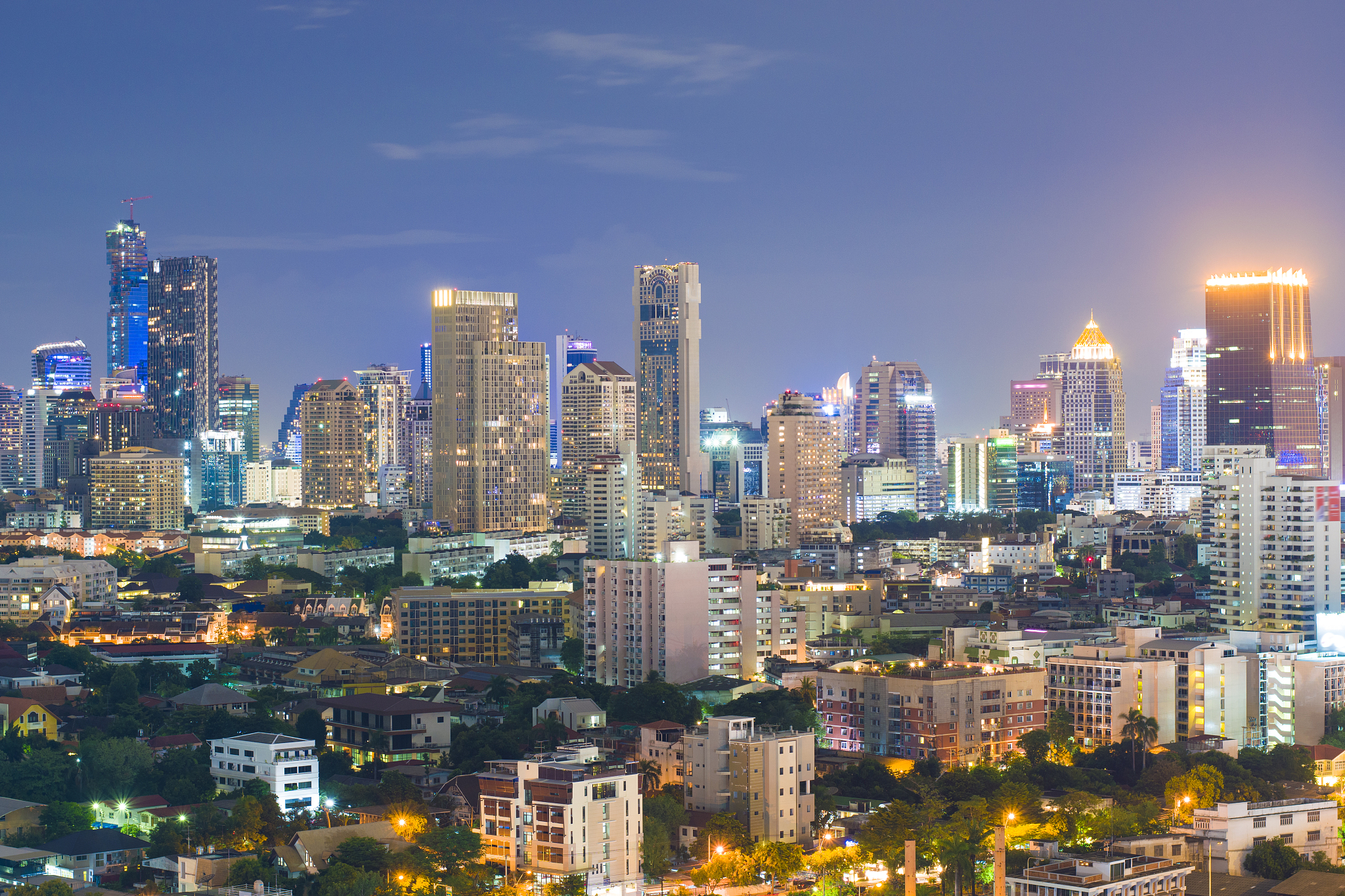 bangkok skyline