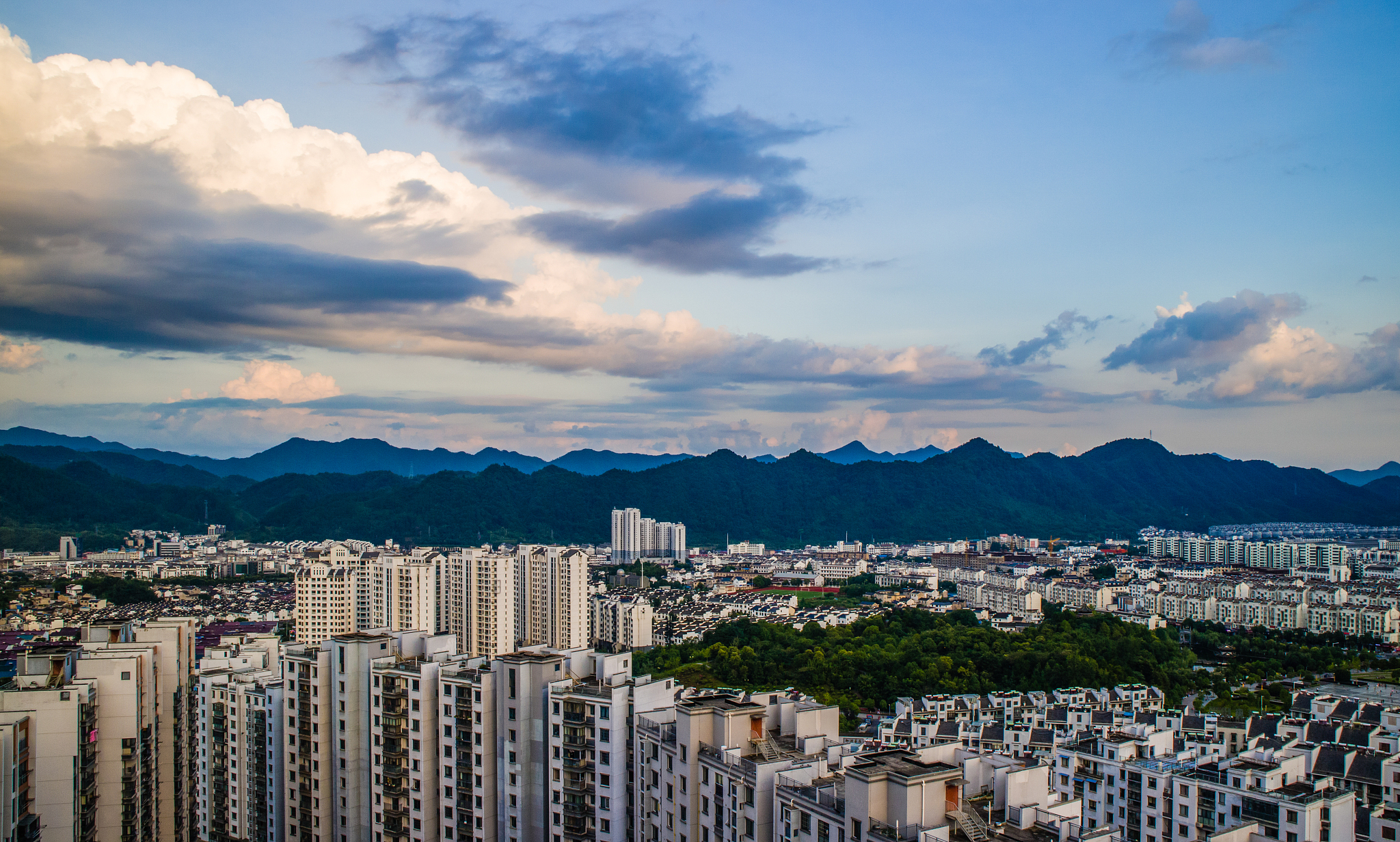 雨后晚霞