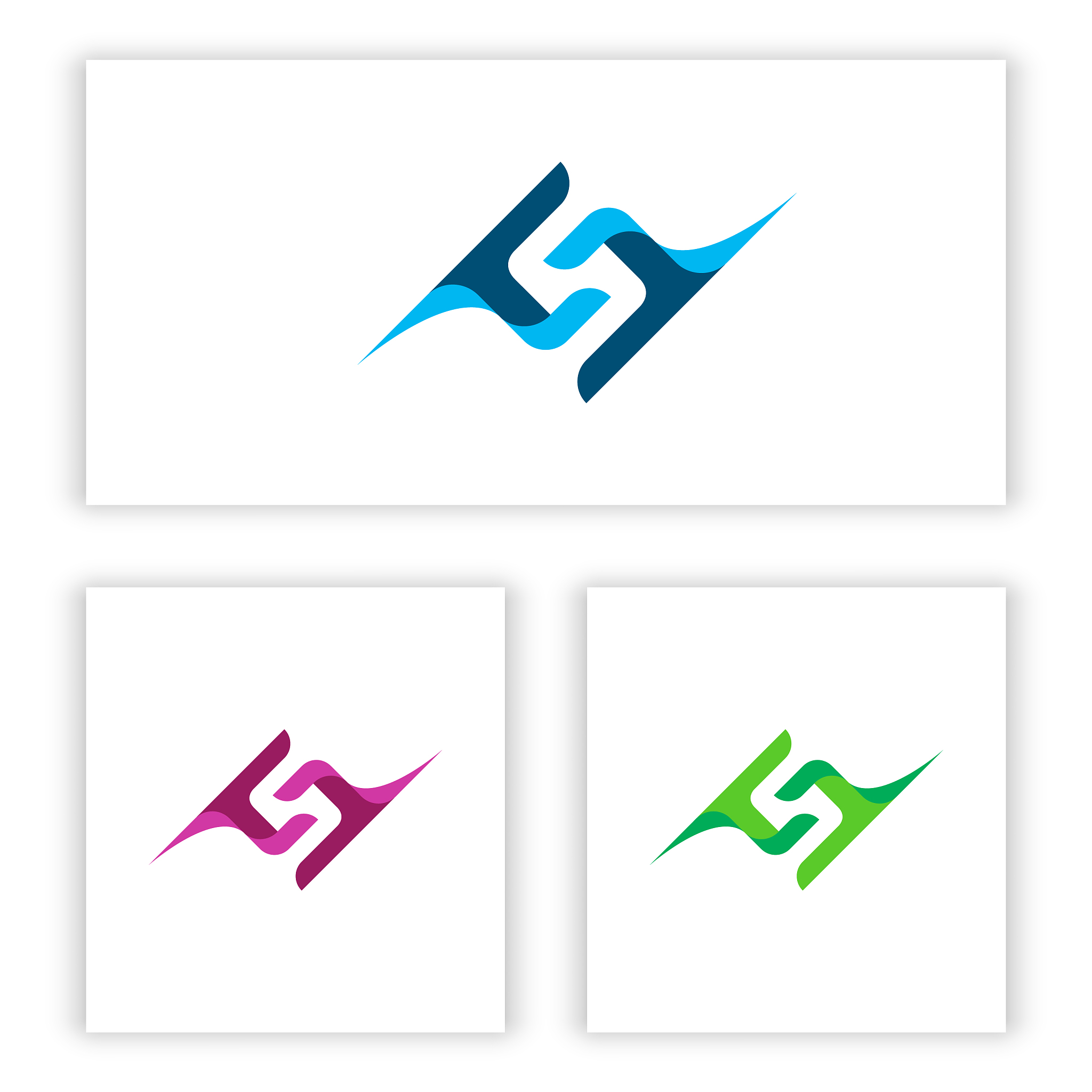 logo g j template for your business and company