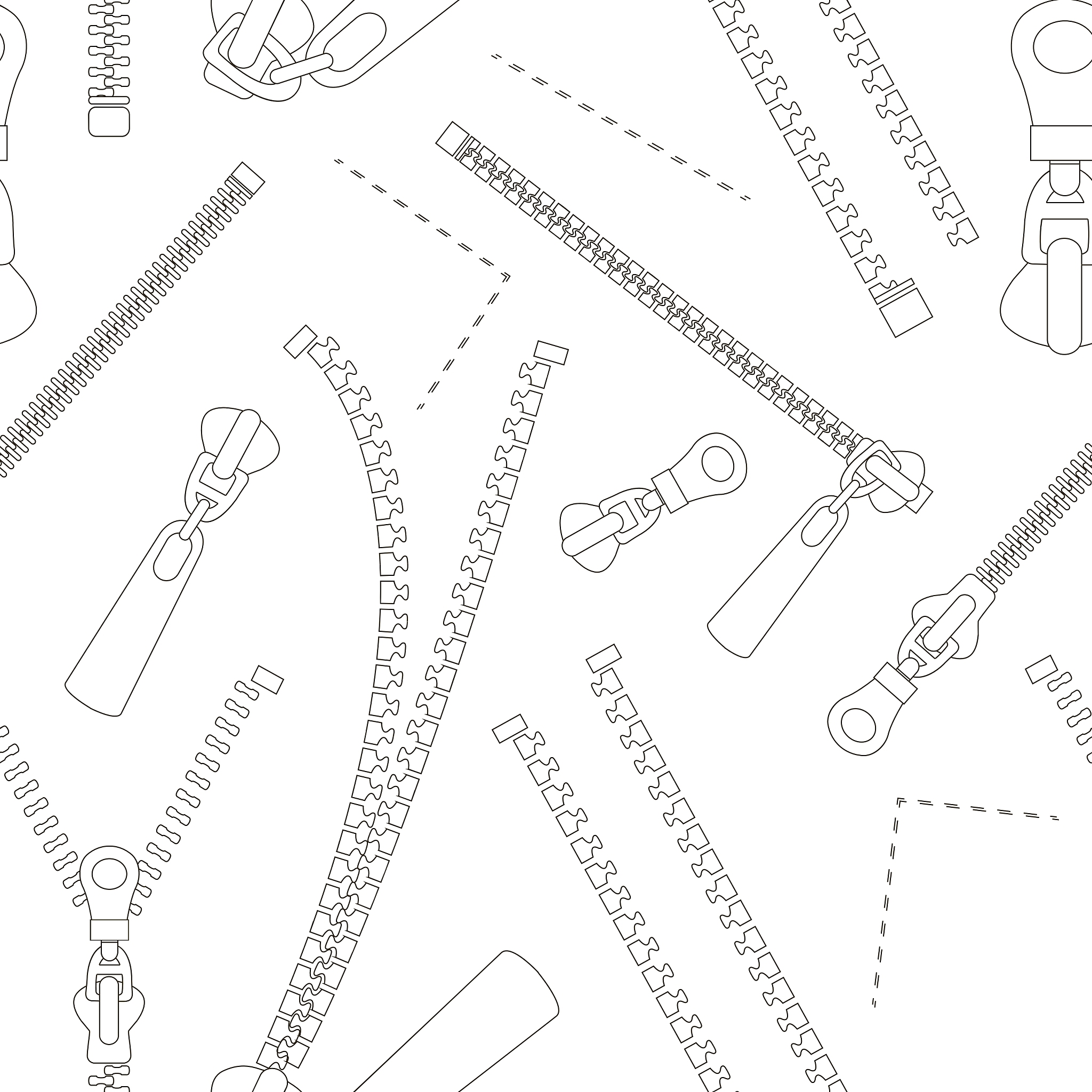 zipper set pattern