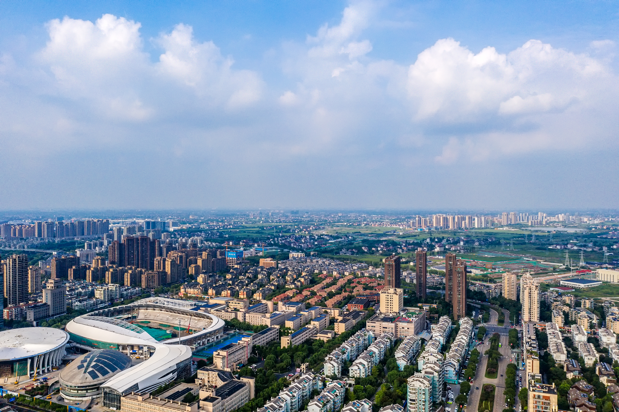 余杭临平城市风光